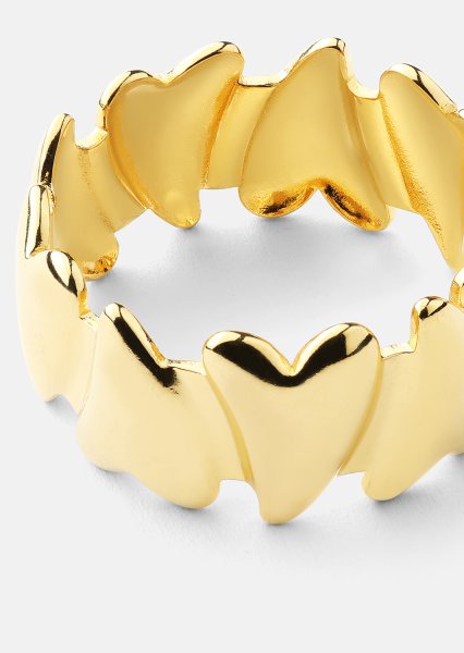 Pierścionek Heartglow - 18k Gold Plated
