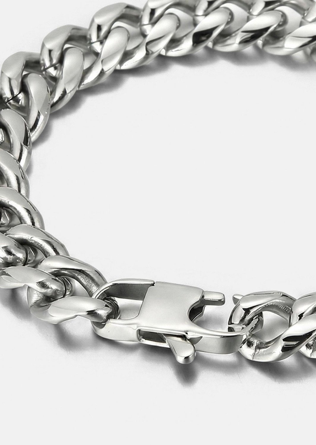 Bransoletka Iron Valor - Posrebrzana
