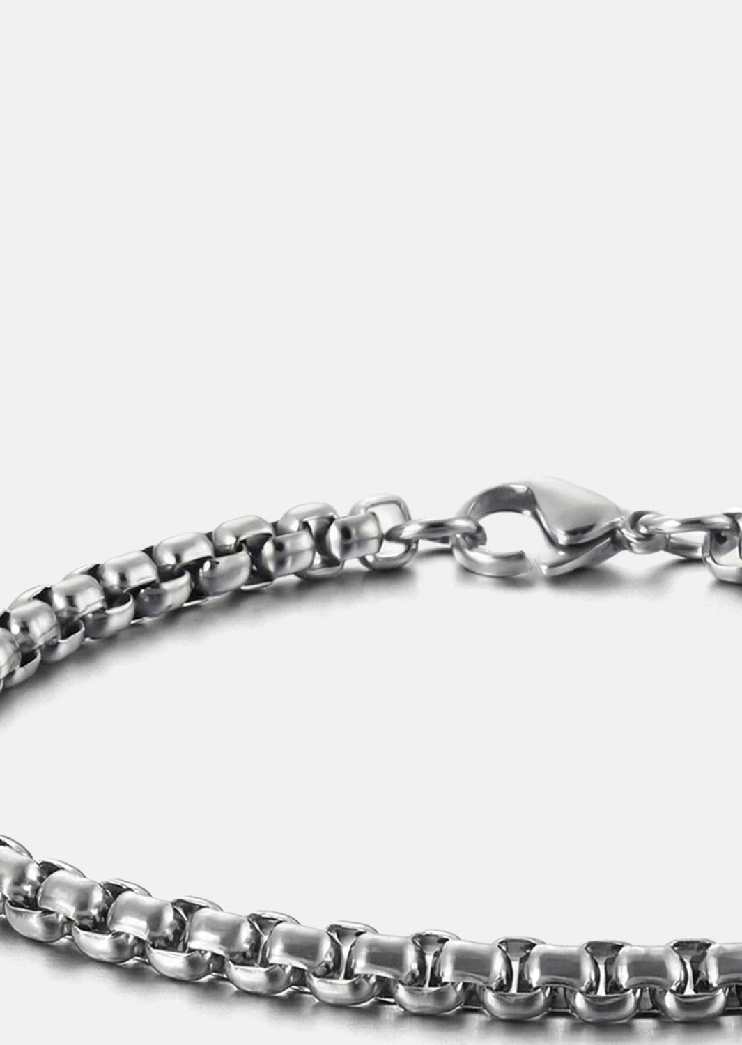 Bransoletka Steel Valor - Posrebrzana