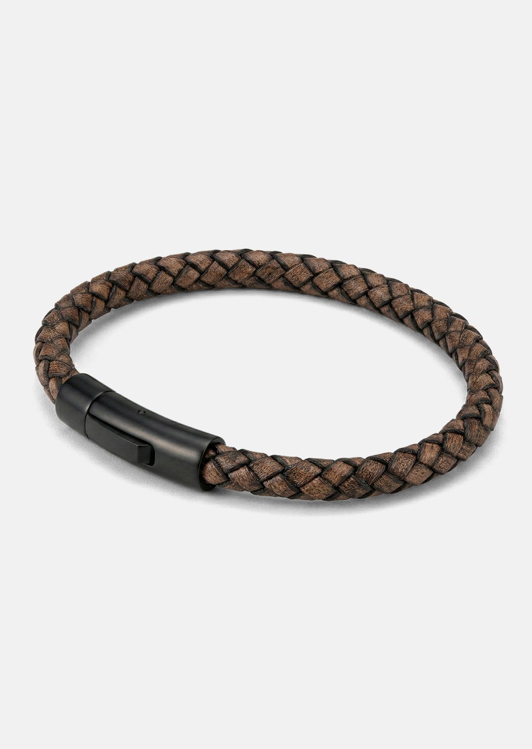 Bransoletka skórzana Brawn Weave