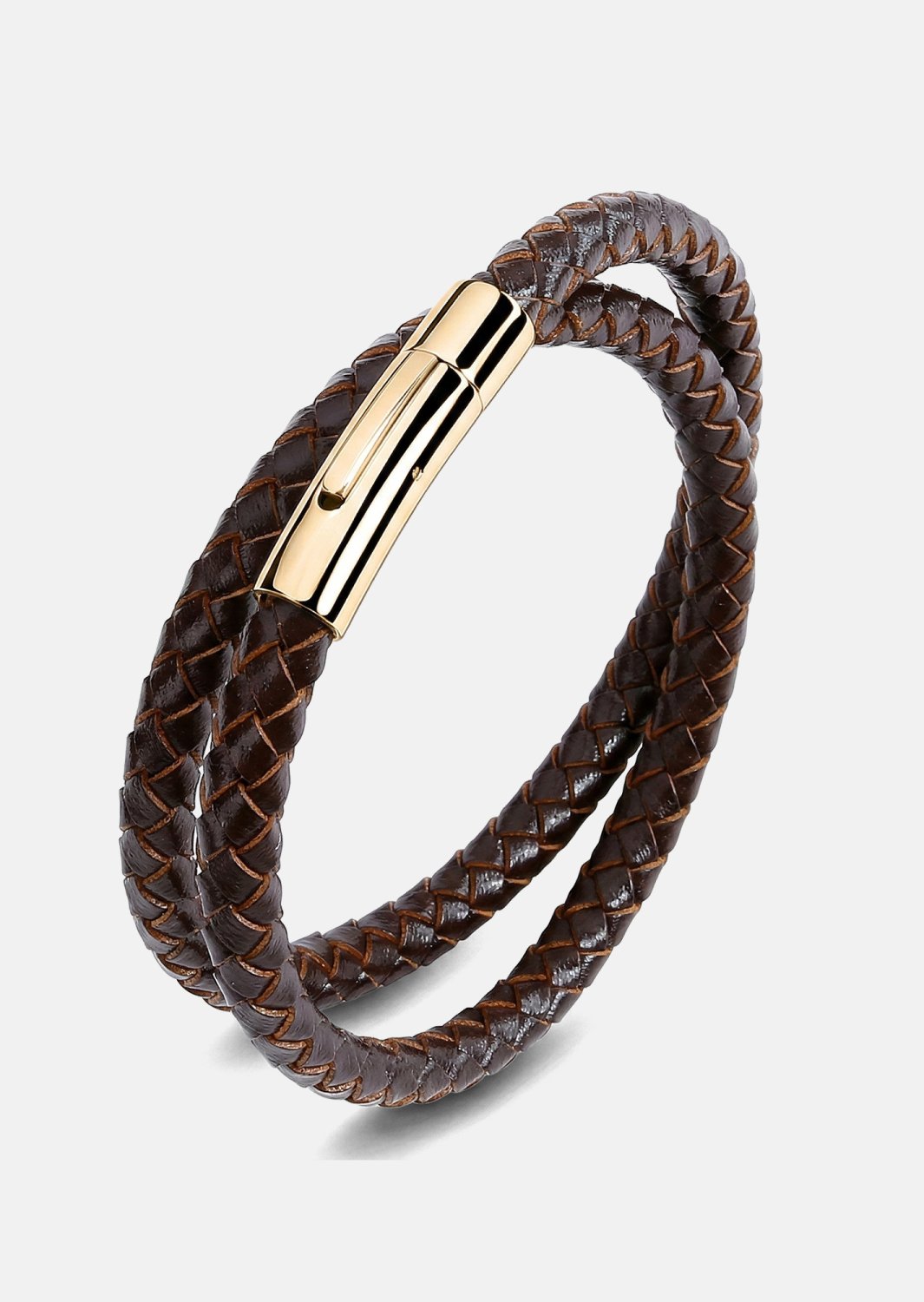 Bransoletka skórzana Virtue Weave