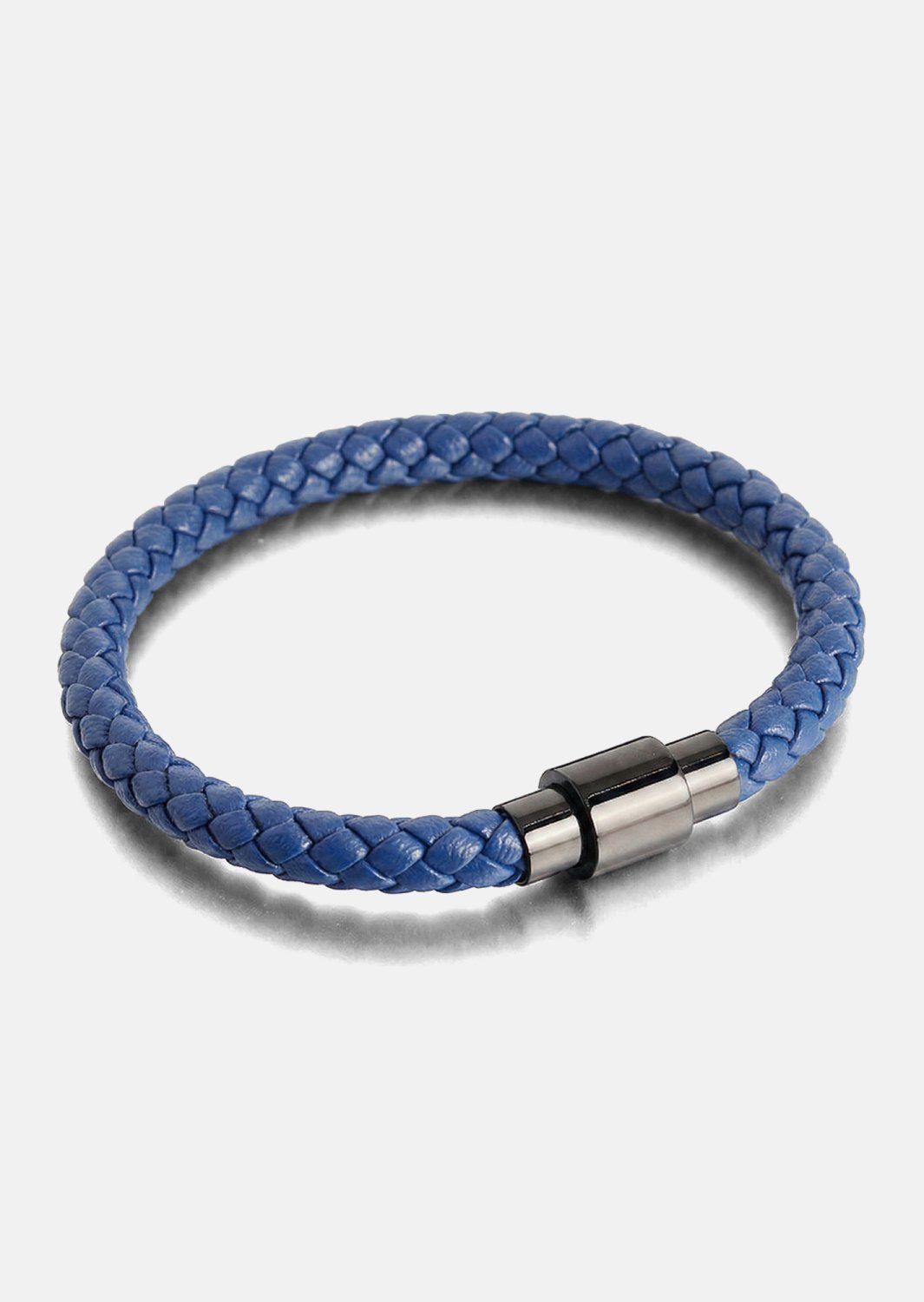 Bransoletka skórzana Noble Blue