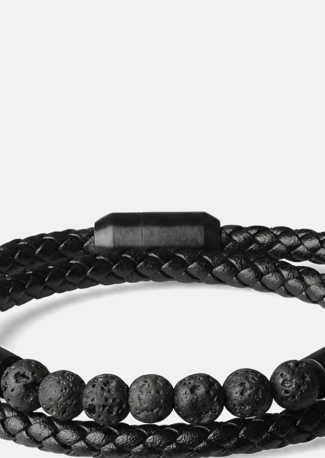Bransoletka skórzana Obsidian Grip