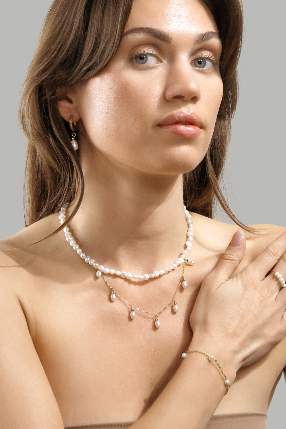 Bransoletka Eterna - 18k Pozłacana