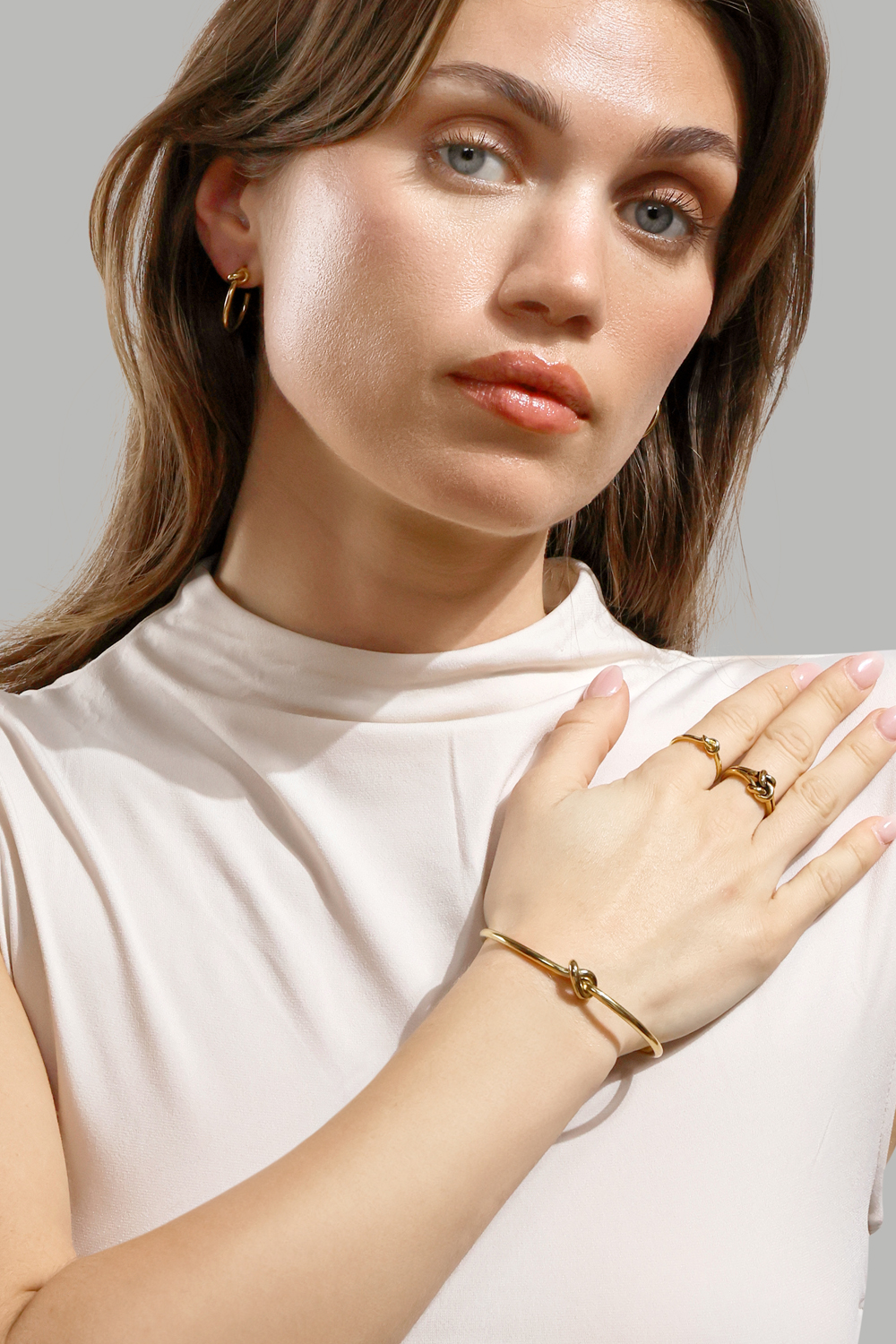 Bransoletka Haley - 18k Pozłacana
