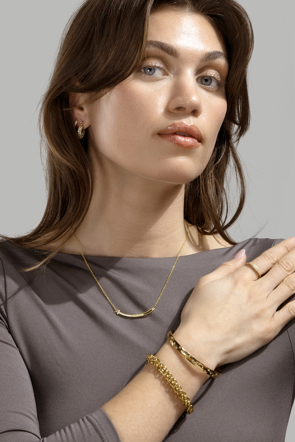 Bransoletka Stardust - 18k Pozłacana