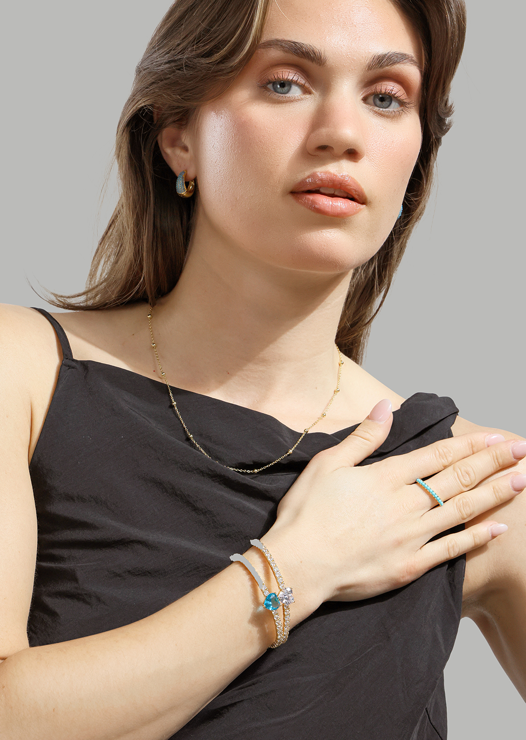 Bransoletka Lunara Charm - 18k Pozłacana