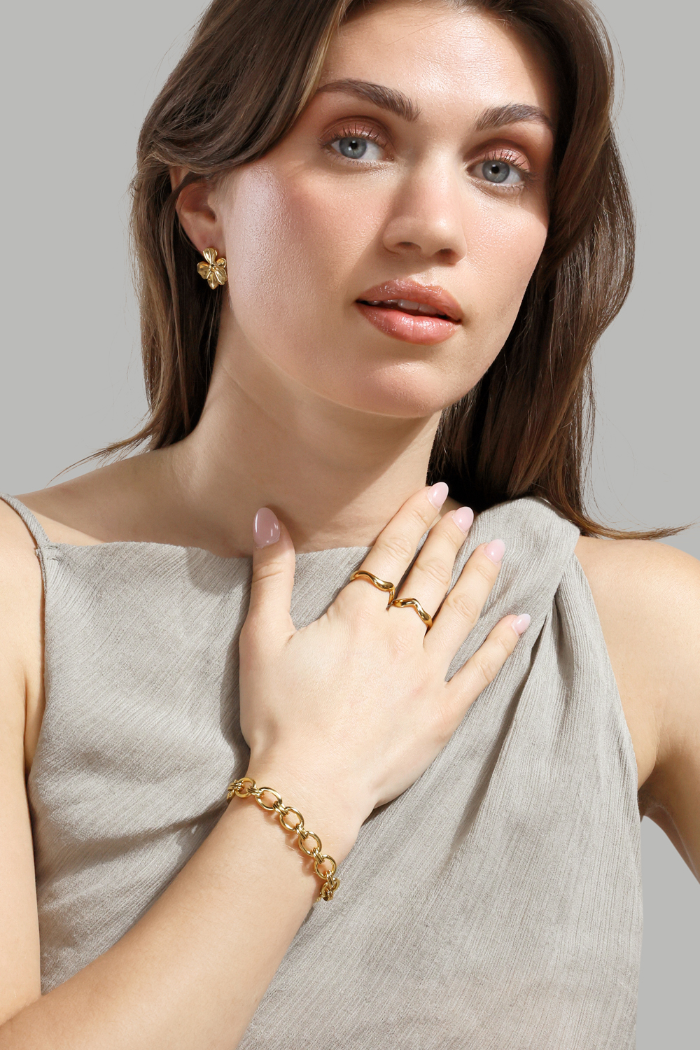 Florabella Kolczyki - 18k Gold Plated