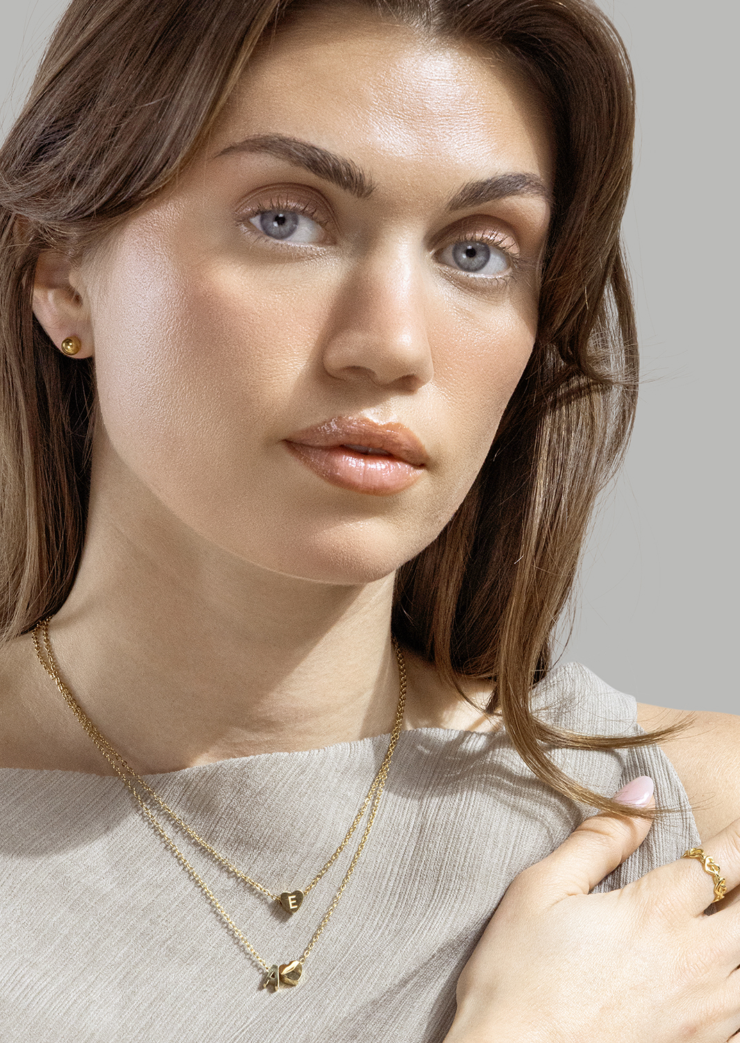Timeless Orb Earrings - 18k Gold Plated