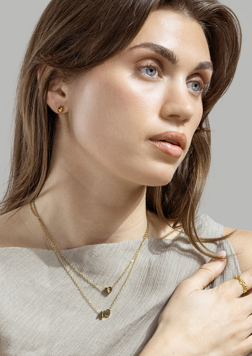 Timeless Orb Earrings - 18k Gold Plated