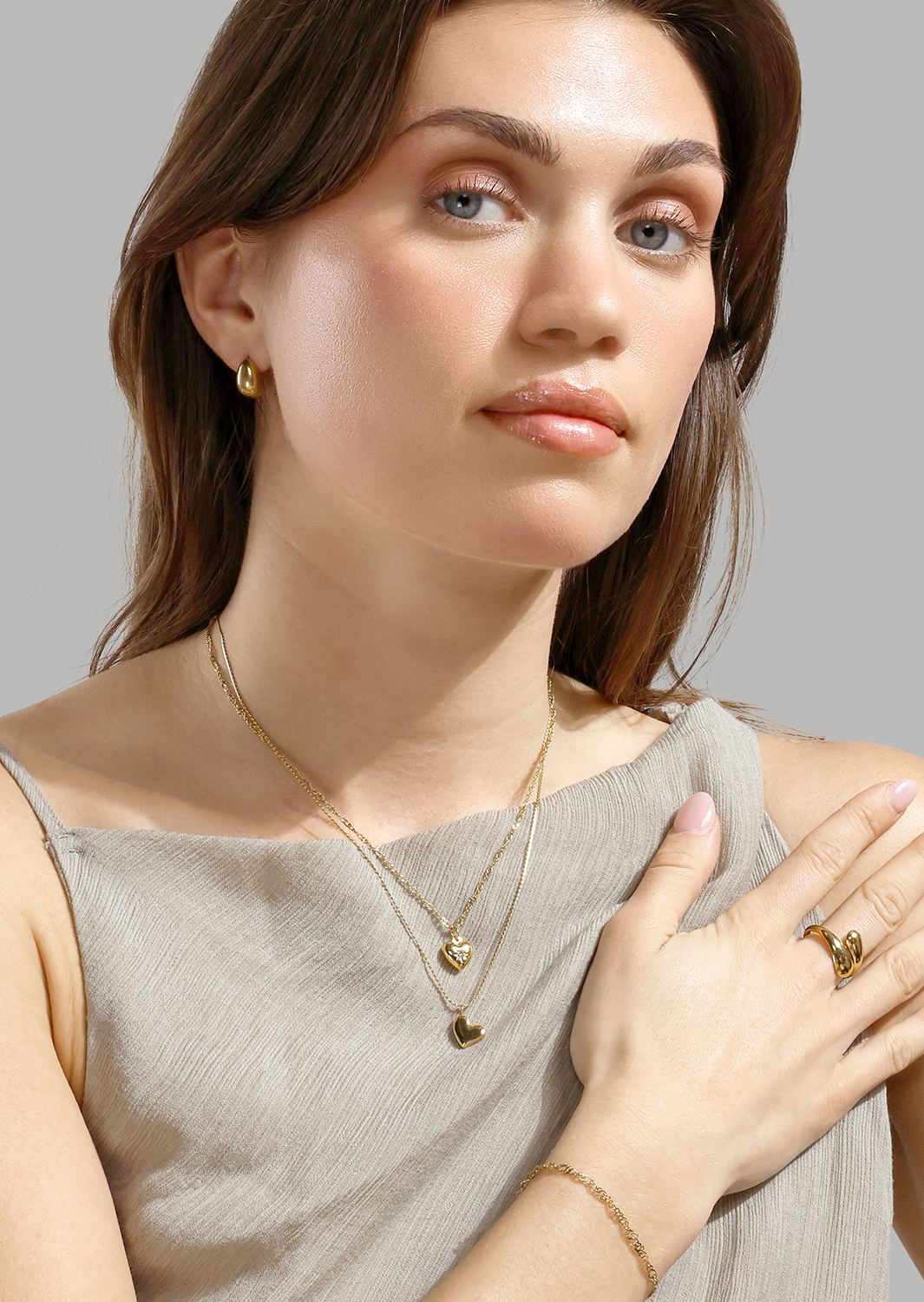 Naszyjnik Amore - 18k Gold Plated