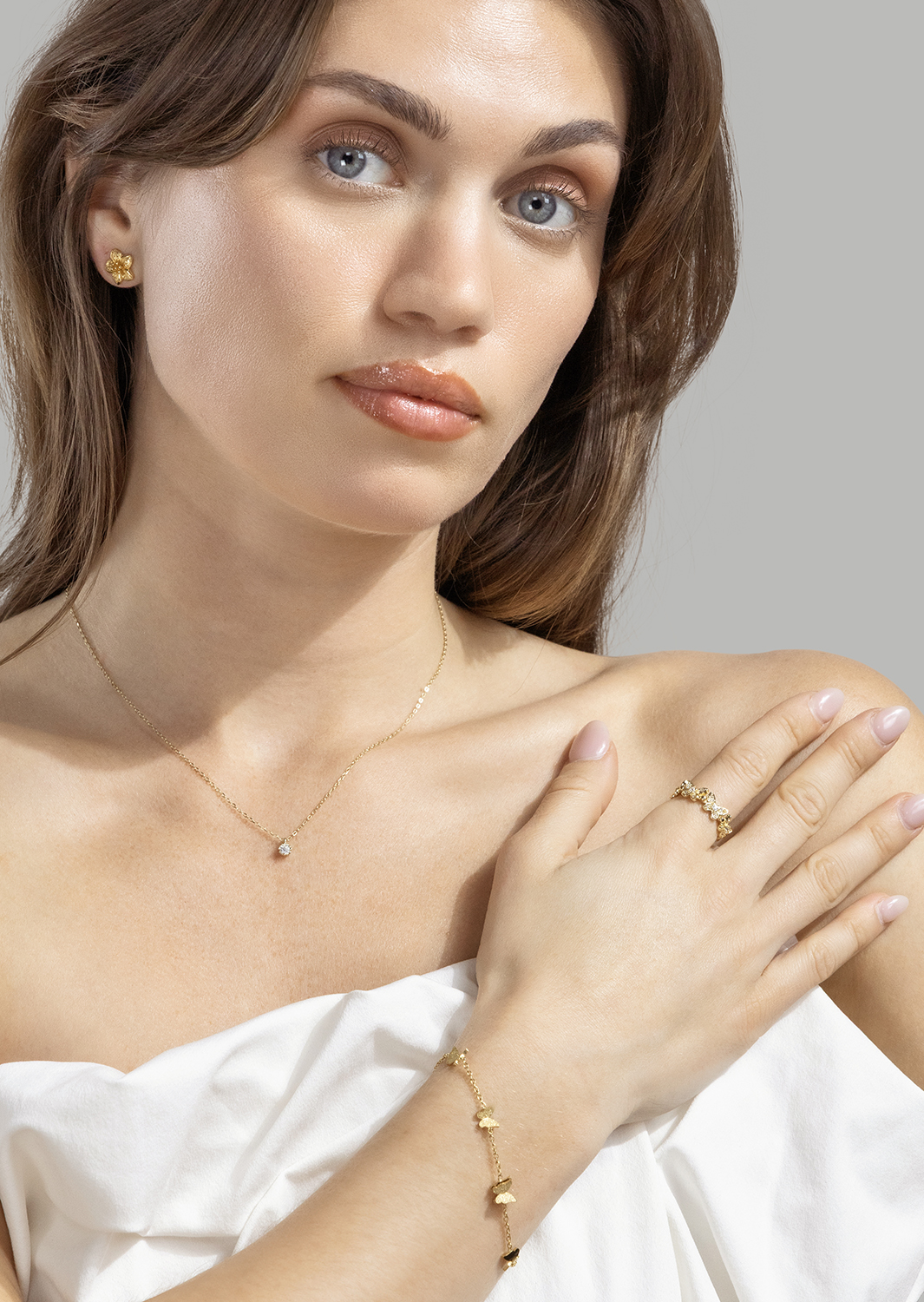 Pierścionek Flutter – 18k Gold Plated