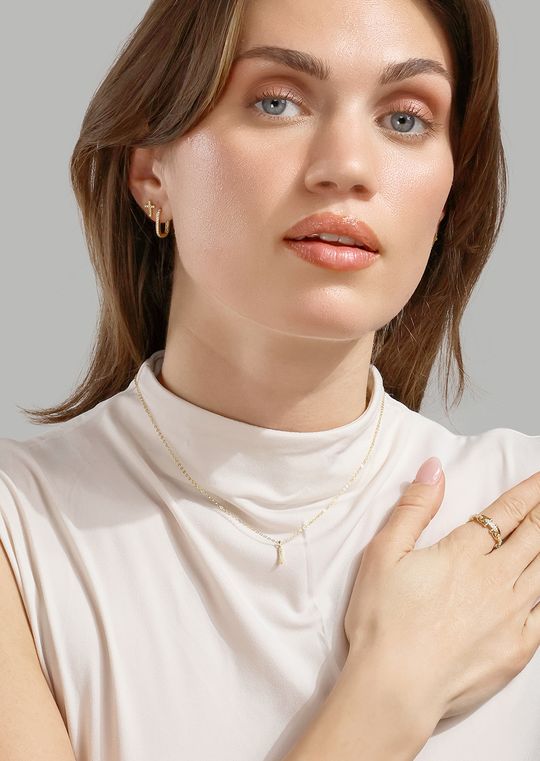 Luminare Kolczyk - 18k Gold Plated