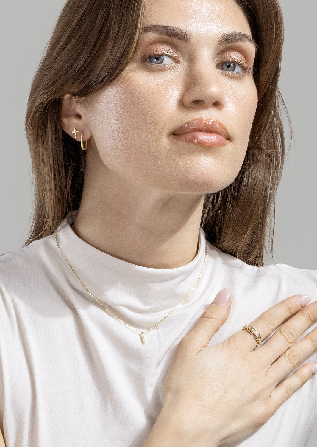 Luminare Kolczyk - 18k Gold Plated