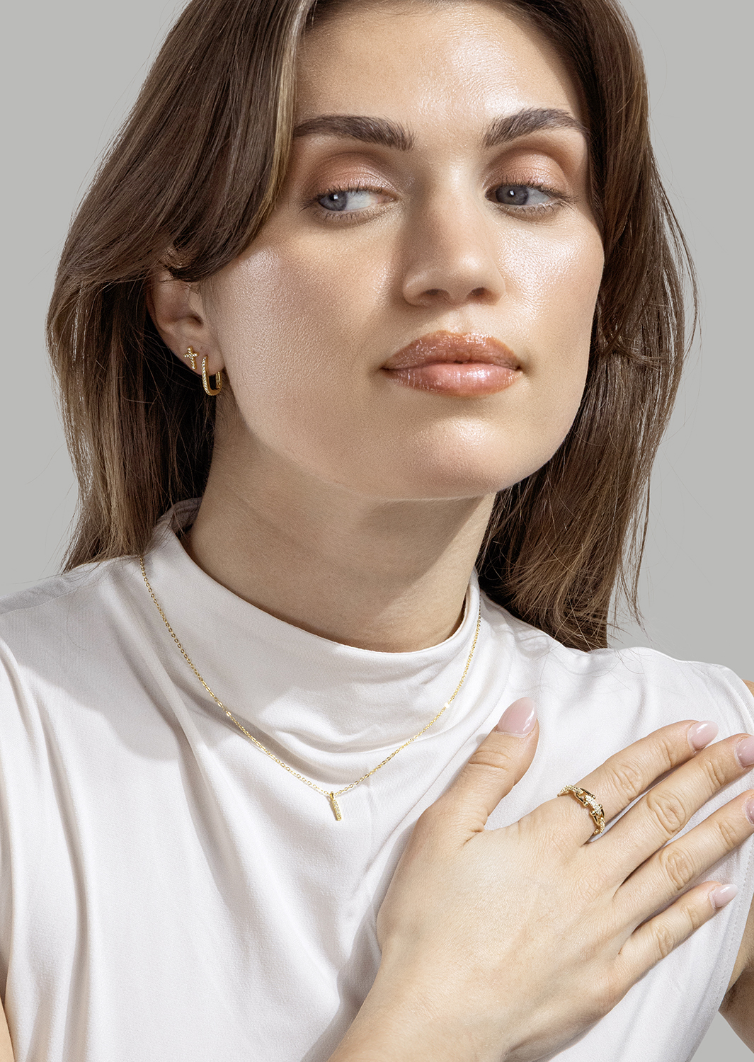 Luminare Kolczyk - 18k Gold Plated