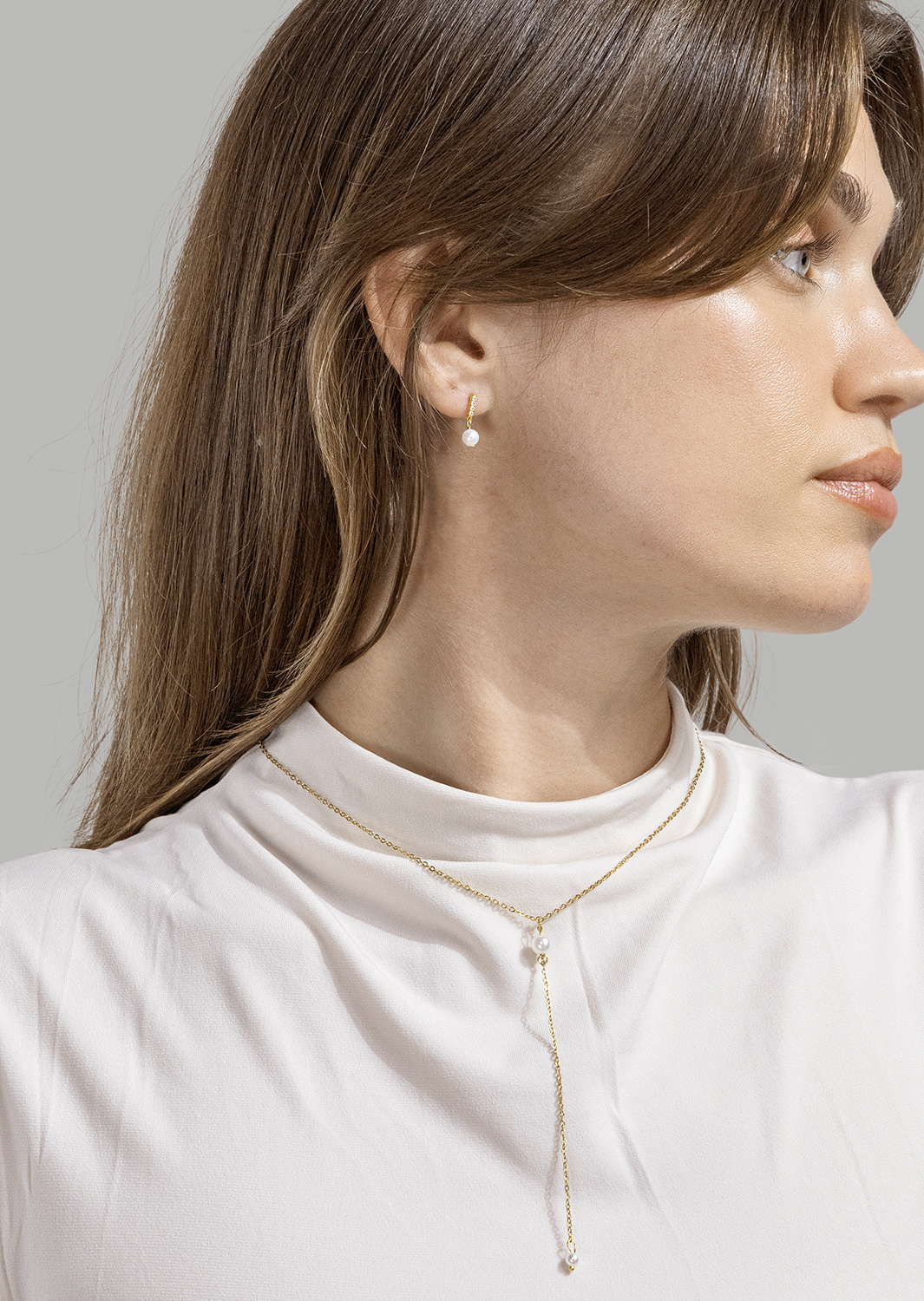 Lacona Kolczyk - 18k Gold Plated