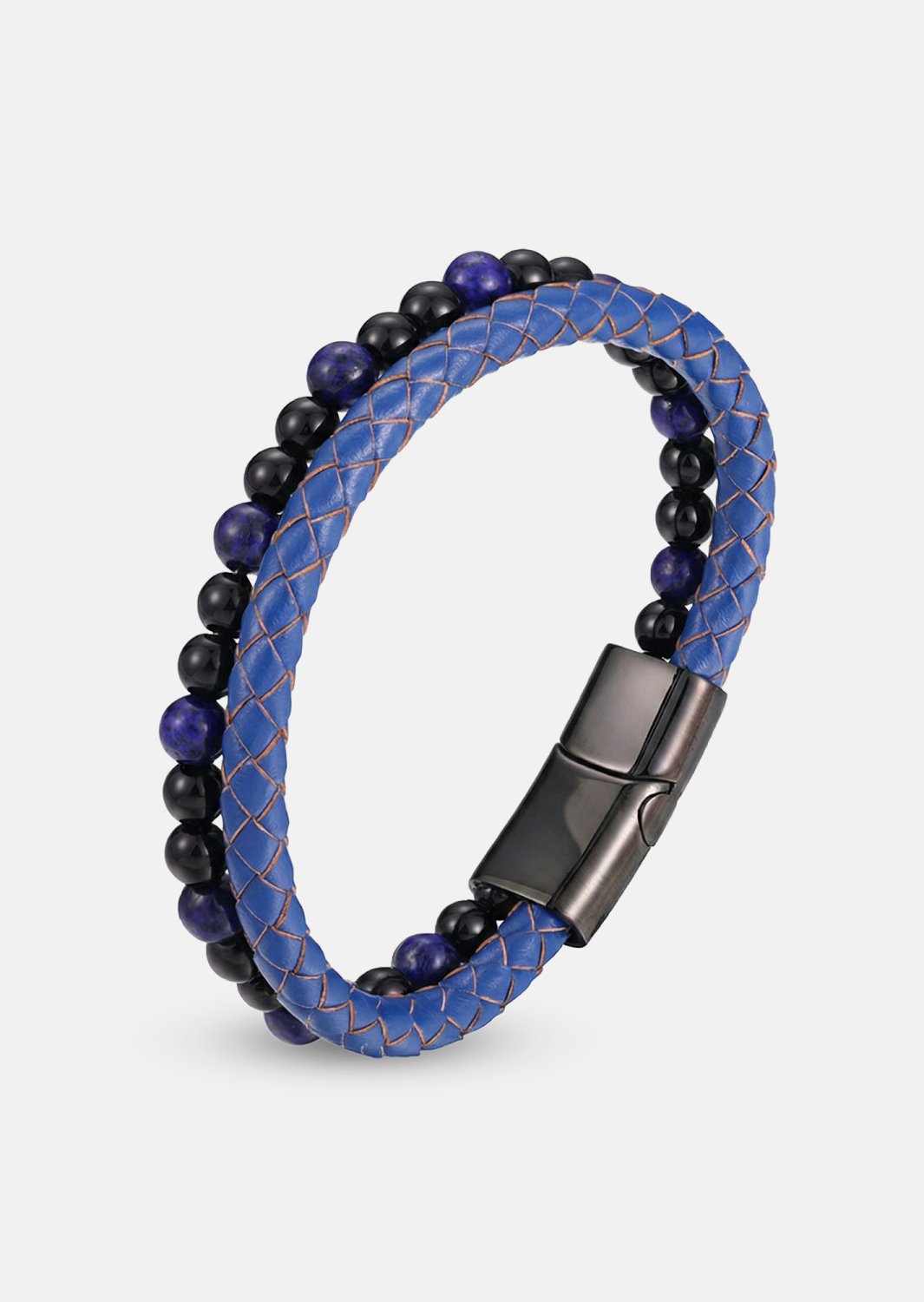 Bransoletka skórzana Cobalt Ridge