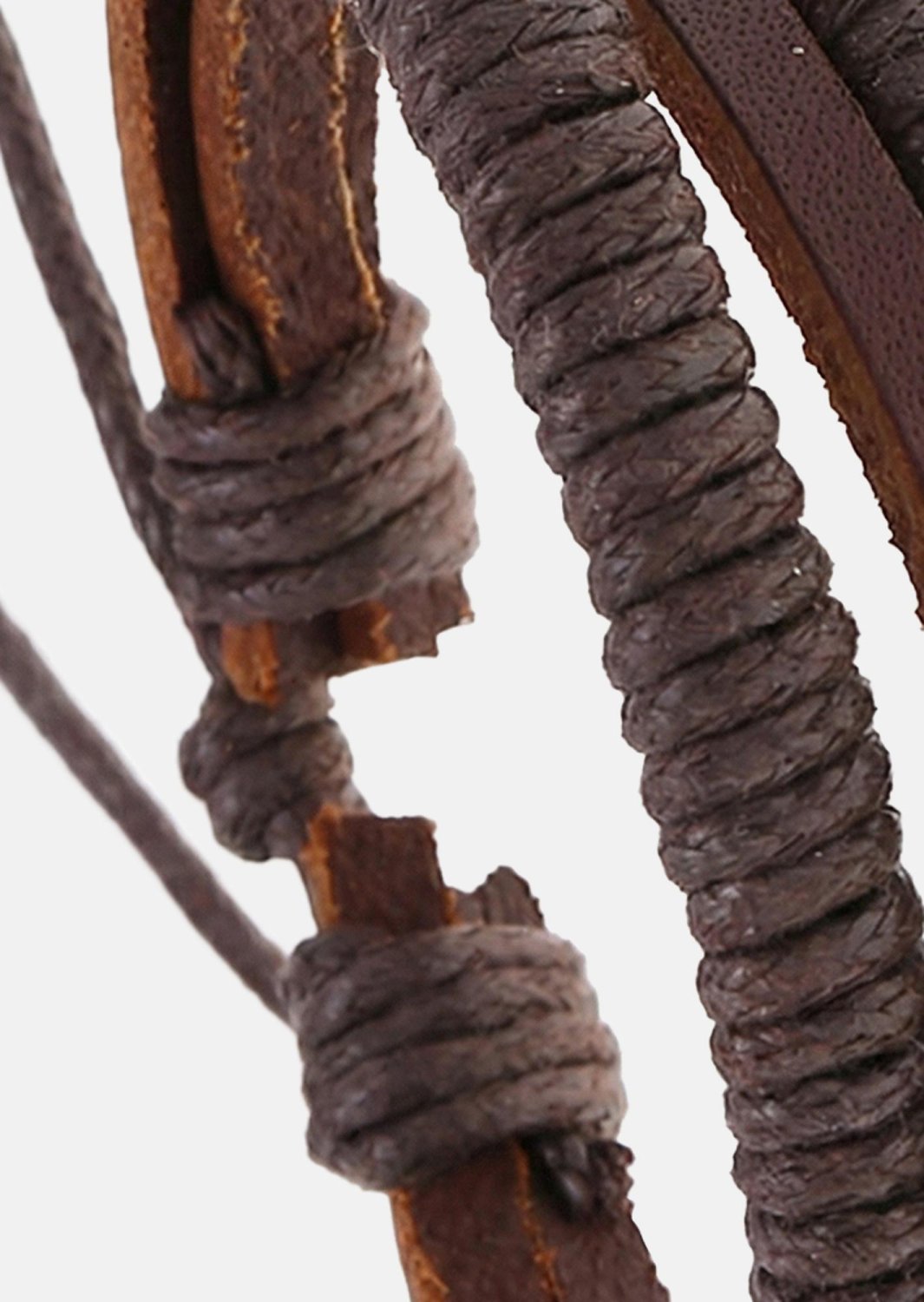 Bransoletka skórzana Echelon Weave