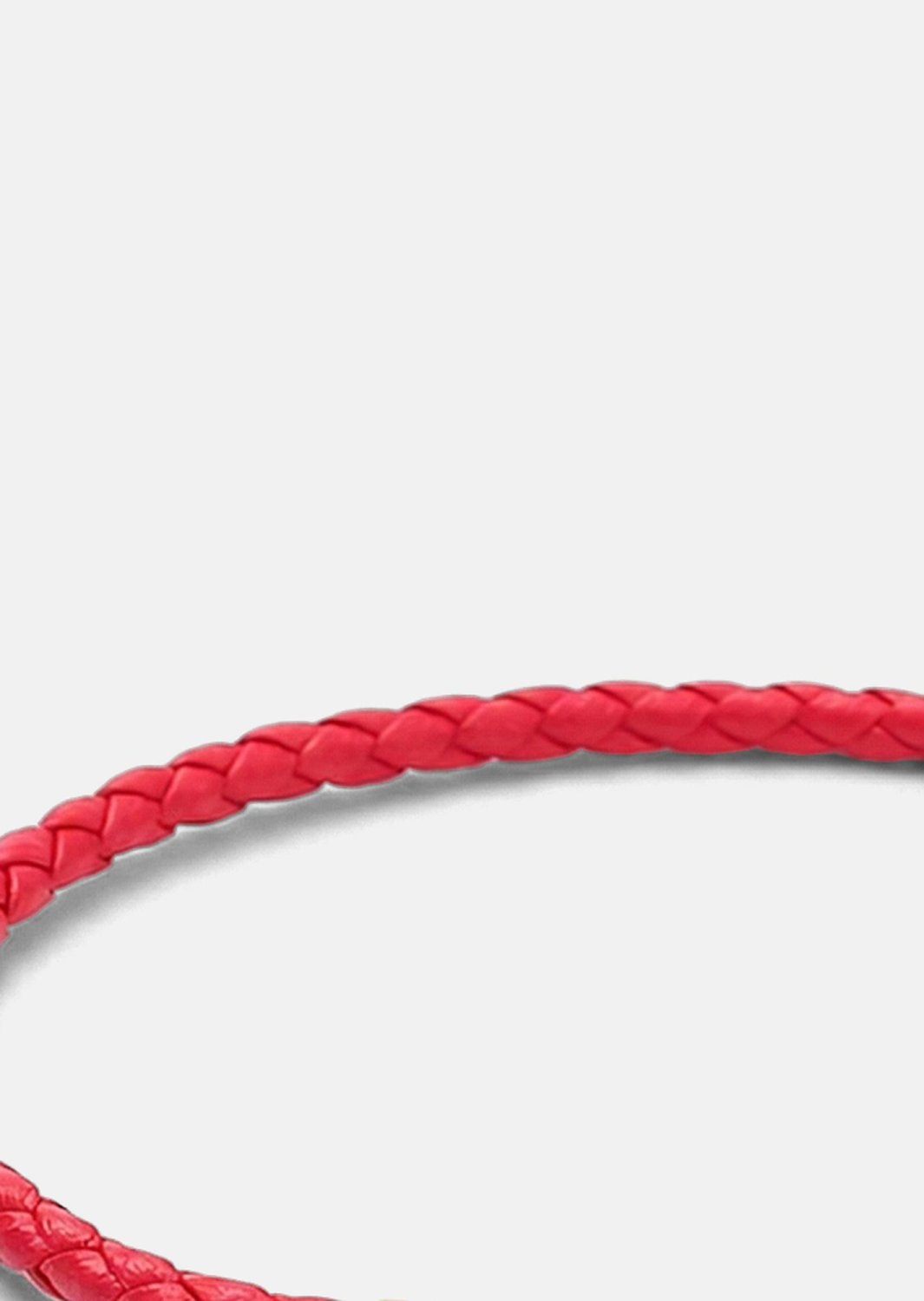 Bransoletka skórzana Crimson Cadenza