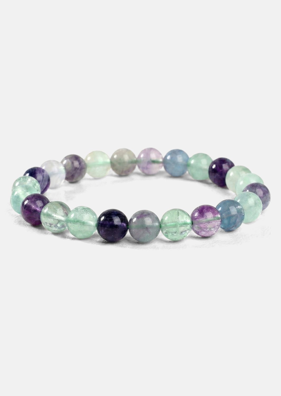 Bransoletka z koralików Fluorite Nexus