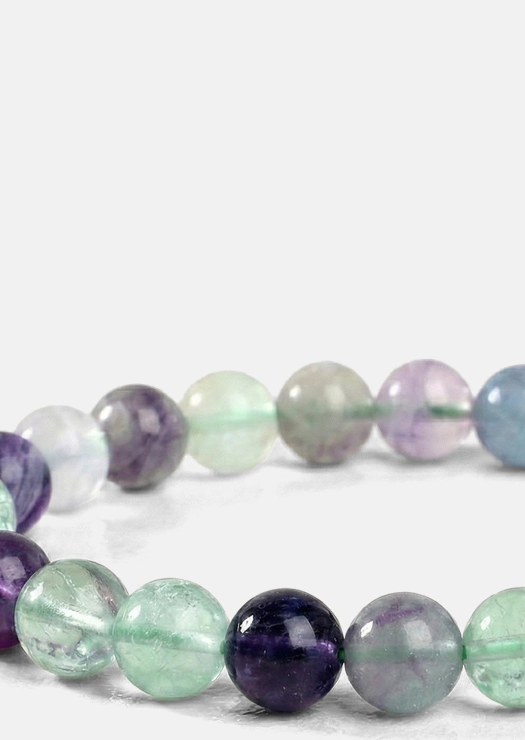 Bransoletka z koralików Fluorite Nexus