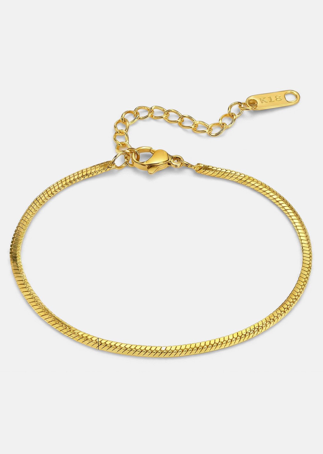 Bransoletka Keen Edge - 18k Pozłacana