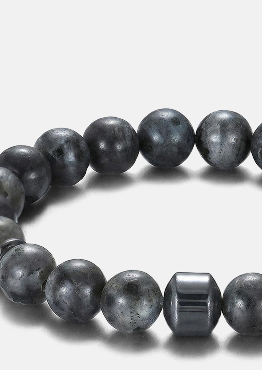 Bransoletka z koralików Obsidian Charm
