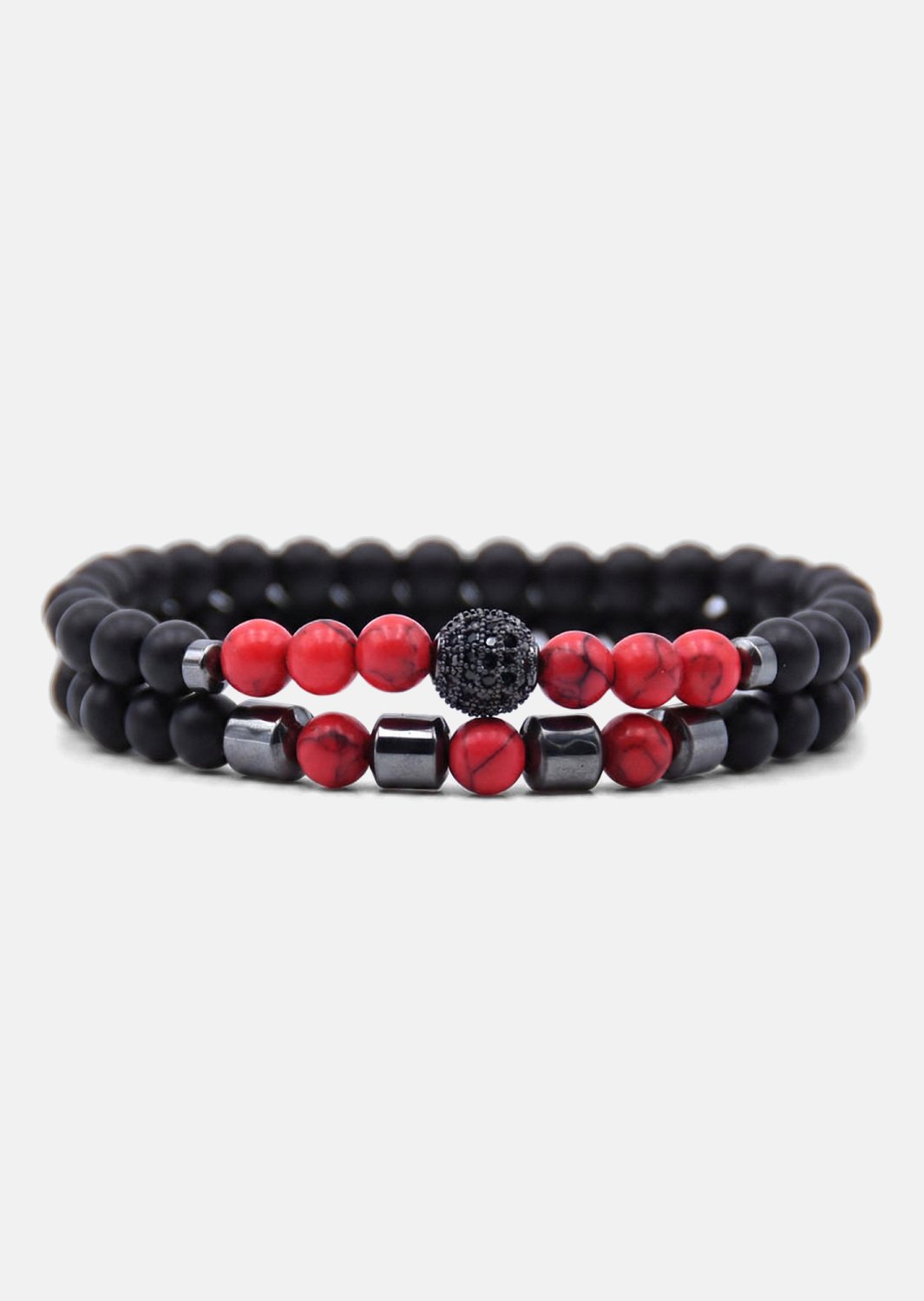 Bransoletka z koralików Crimson Valor