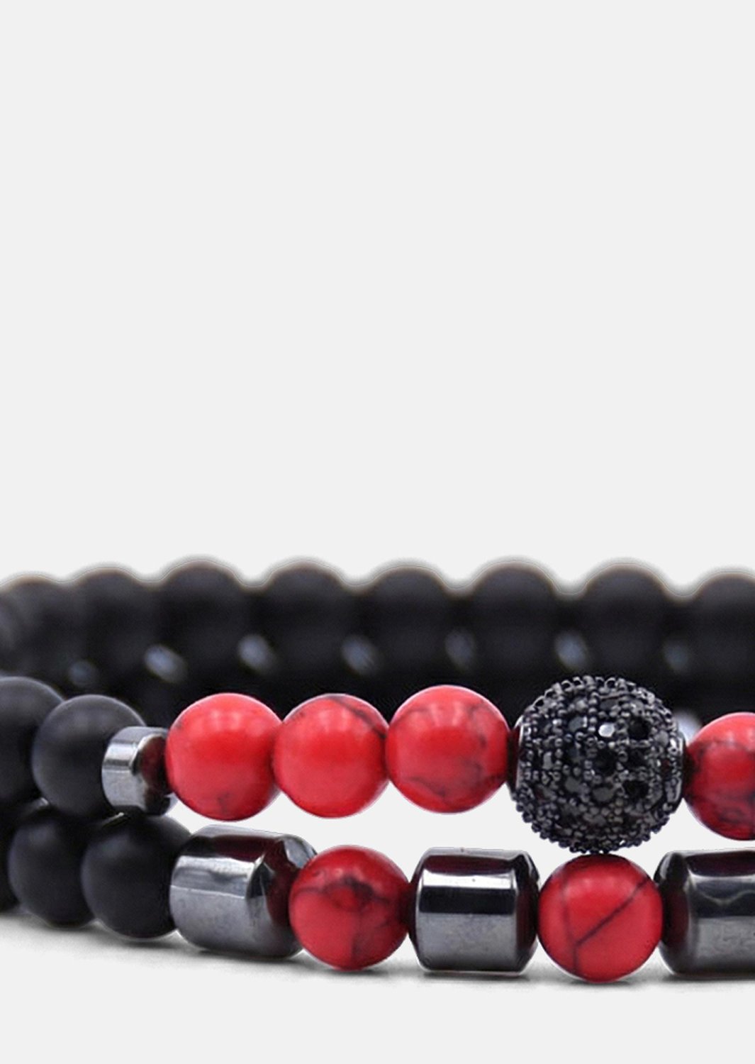 Bransoletka z koralików Crimson Valor