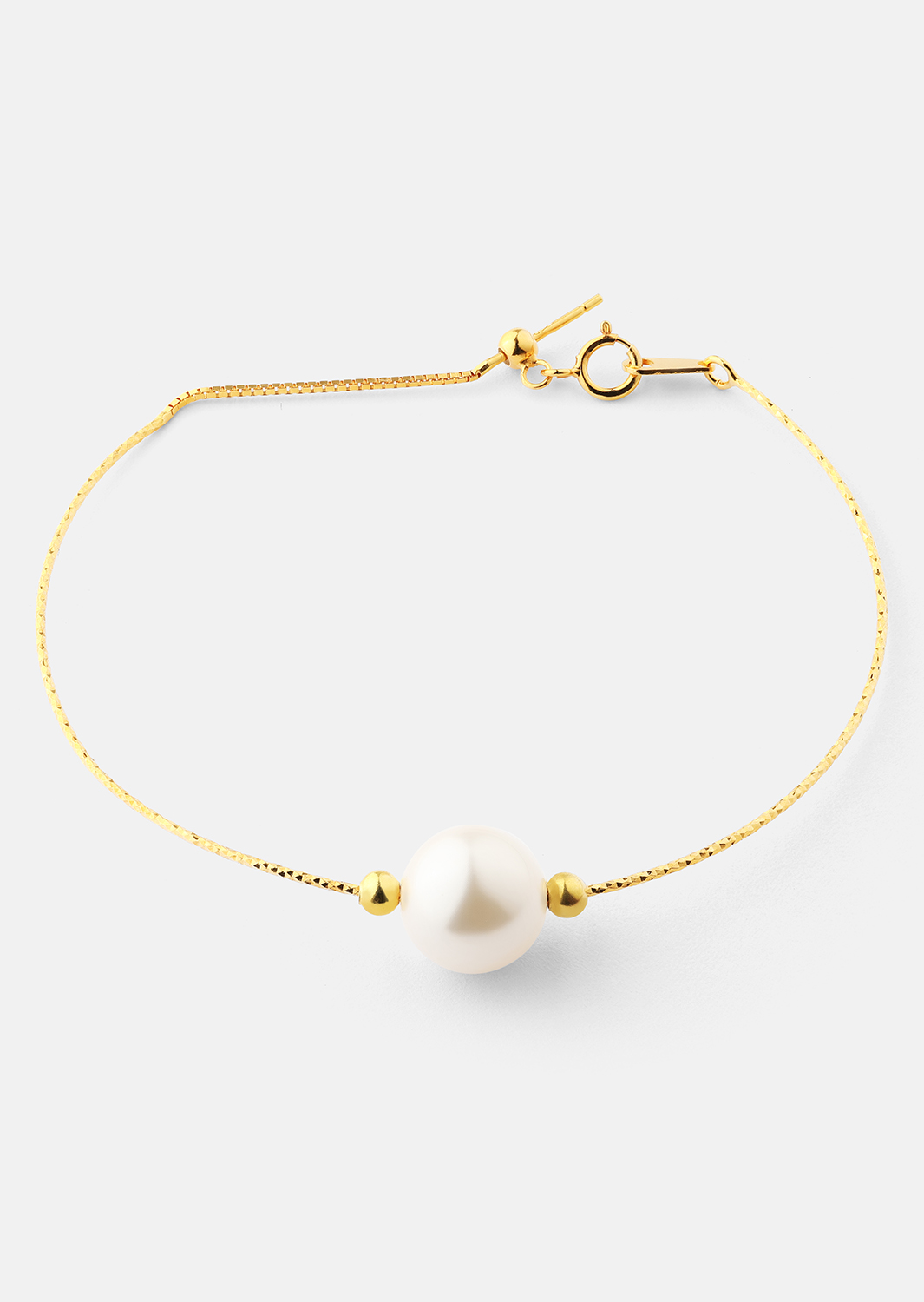 Bransoletka Pearl Aura - 18k Pozłacana