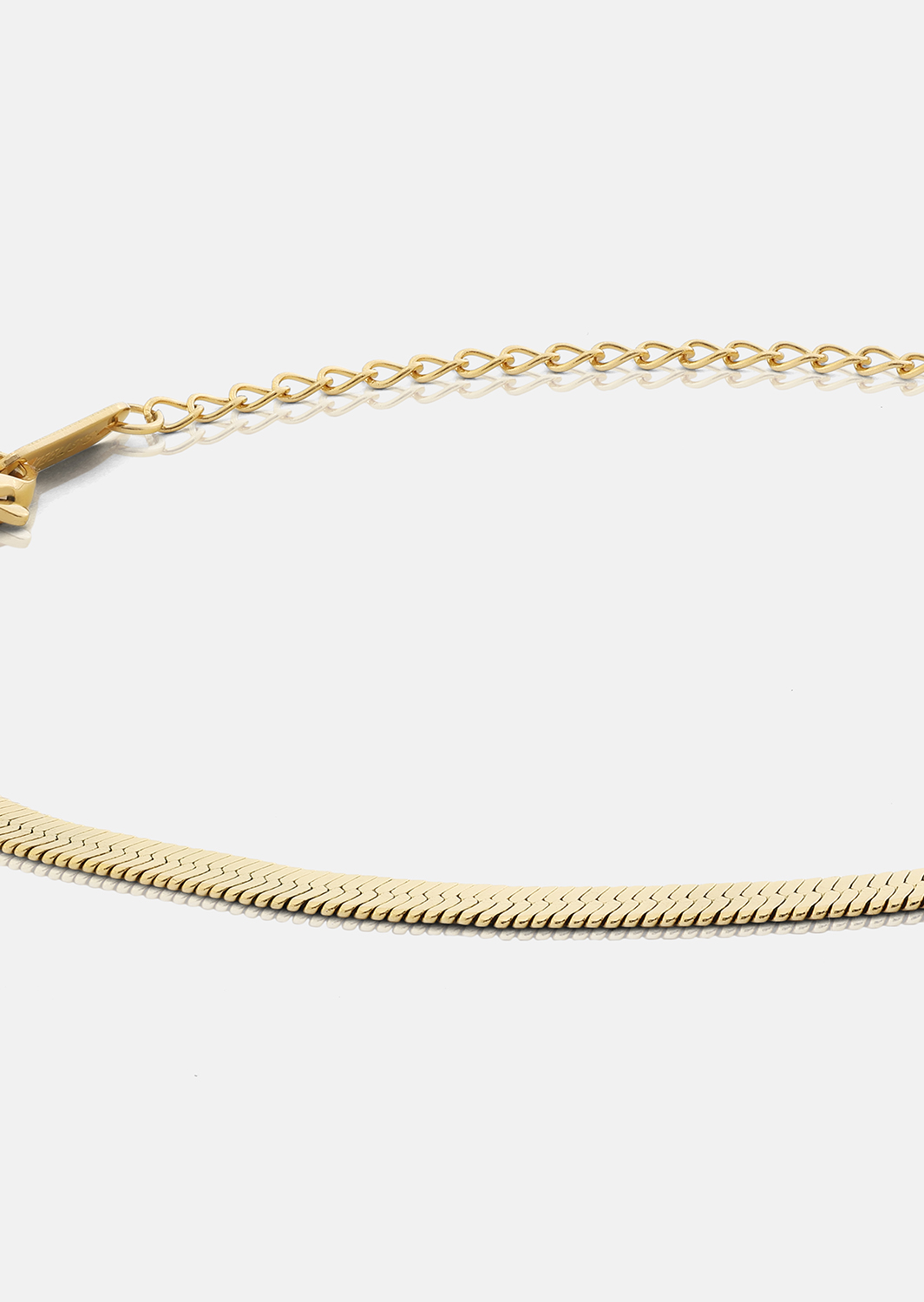 Bransoletka Sleek Chain - 18k Pozłacana