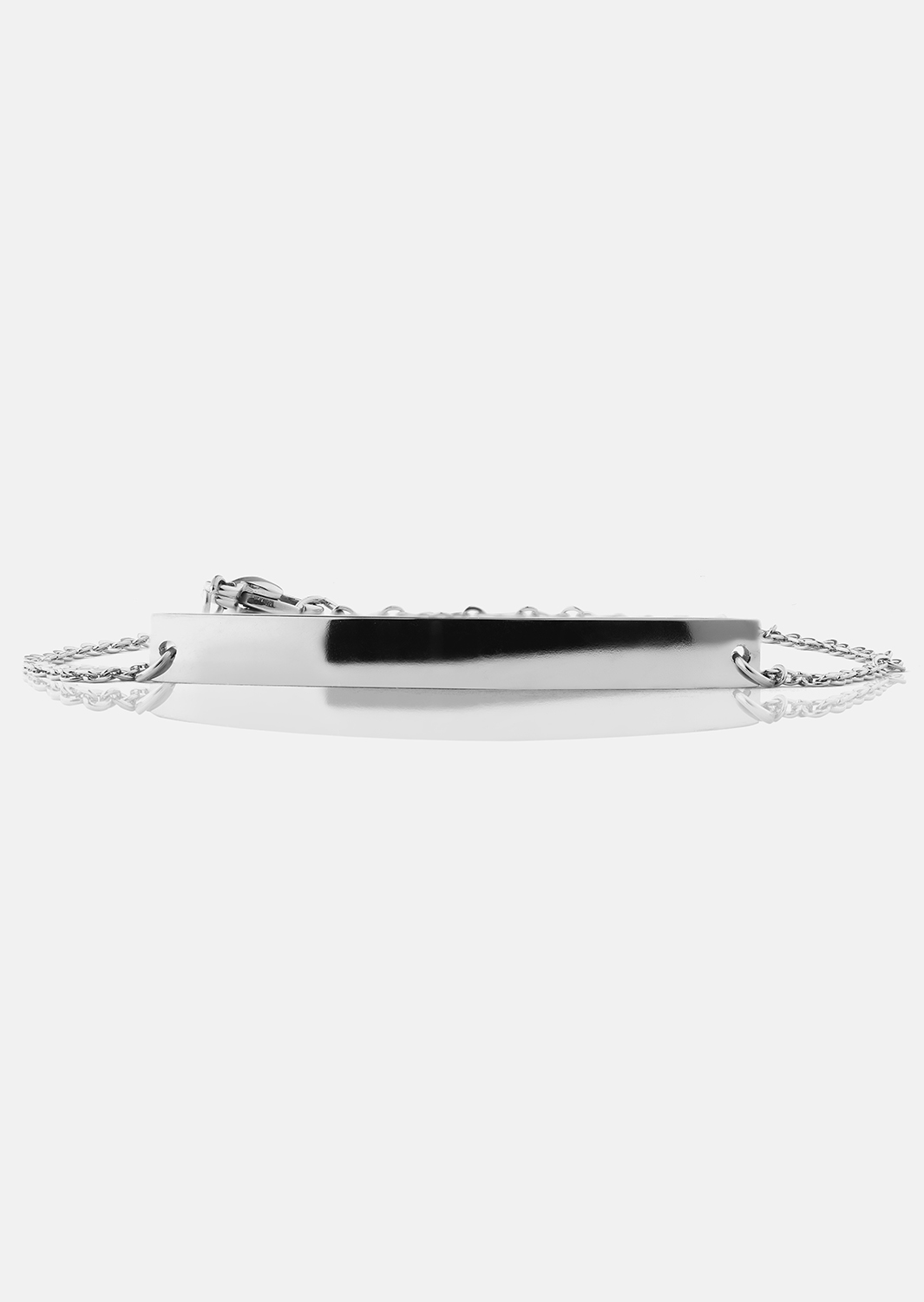 Bransoletka Sleek Elegance - Posrebrzana