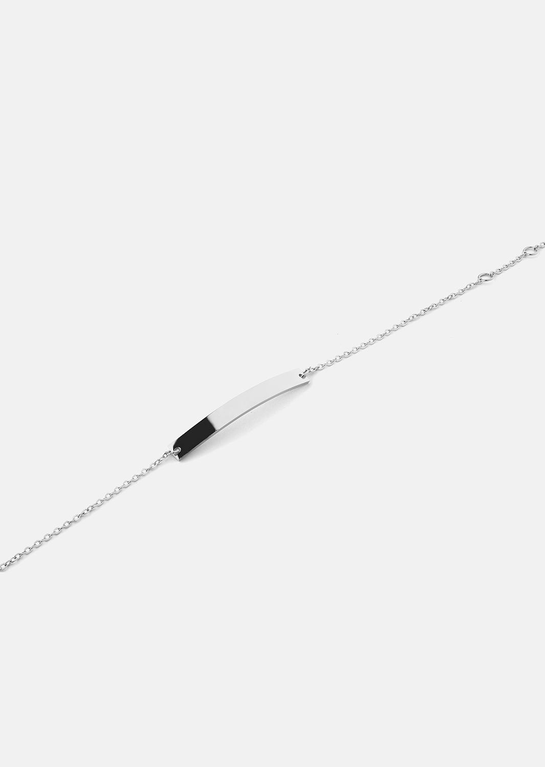 Bransoletka Sleek Elegance - Posrebrzana