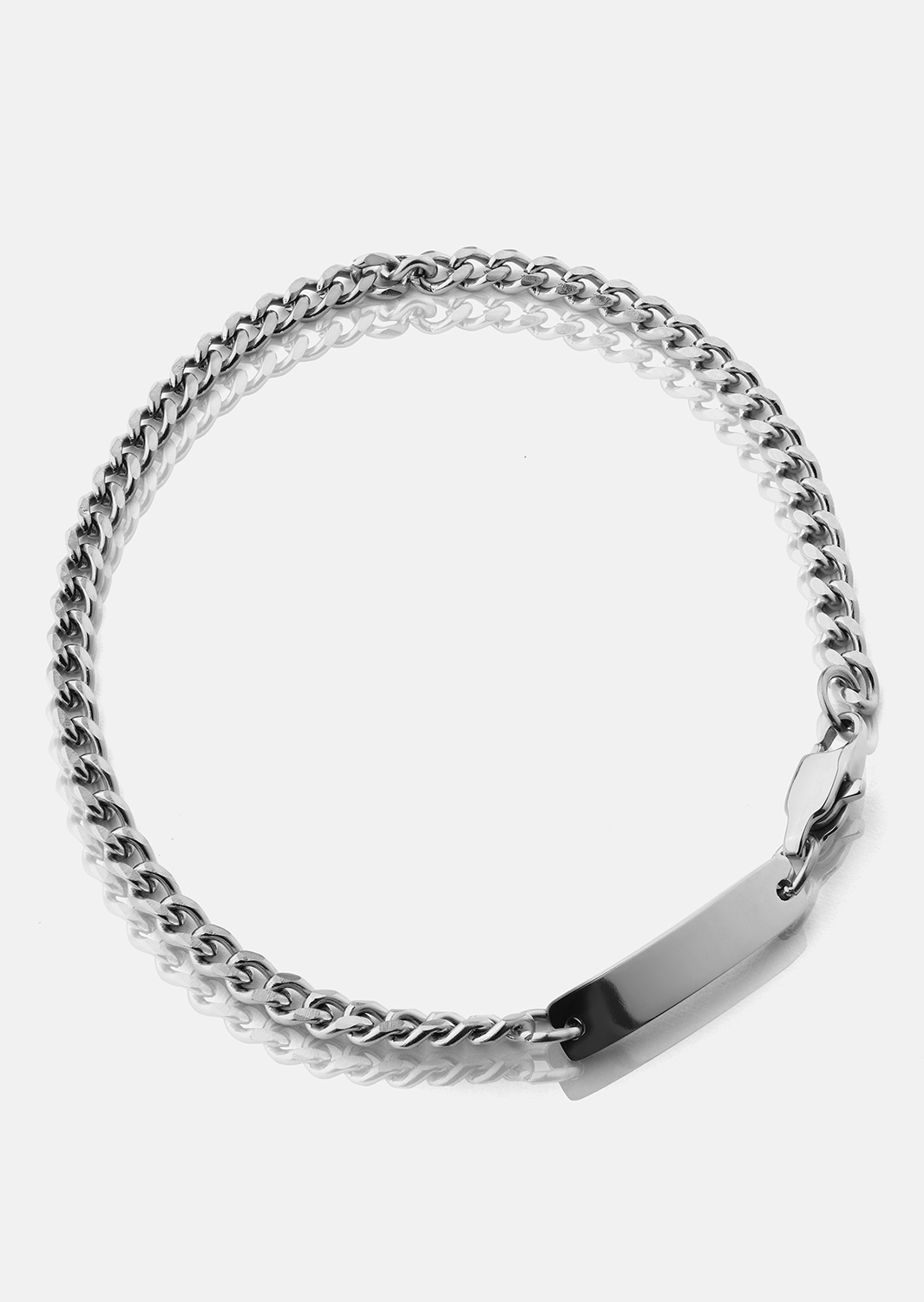Bransoletka Vanguard Chain - Posrebrzana