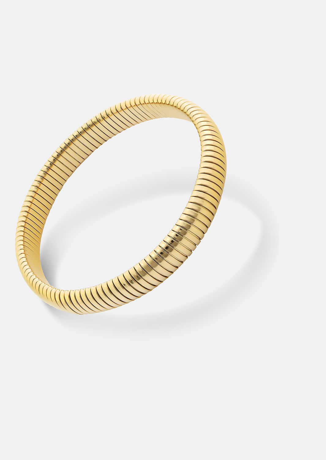 Bransoletka Sculpted Coil - 18k Pozłacana