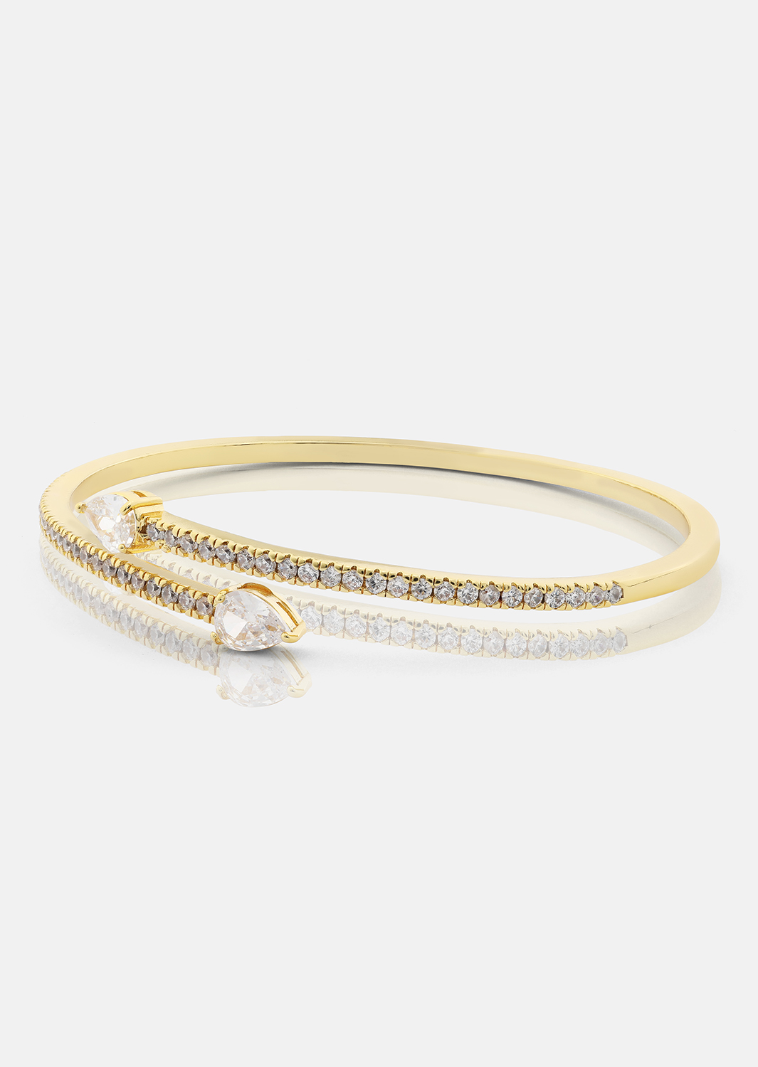 Bransoletka Lumière Spark Stack - 18k Pozłacana