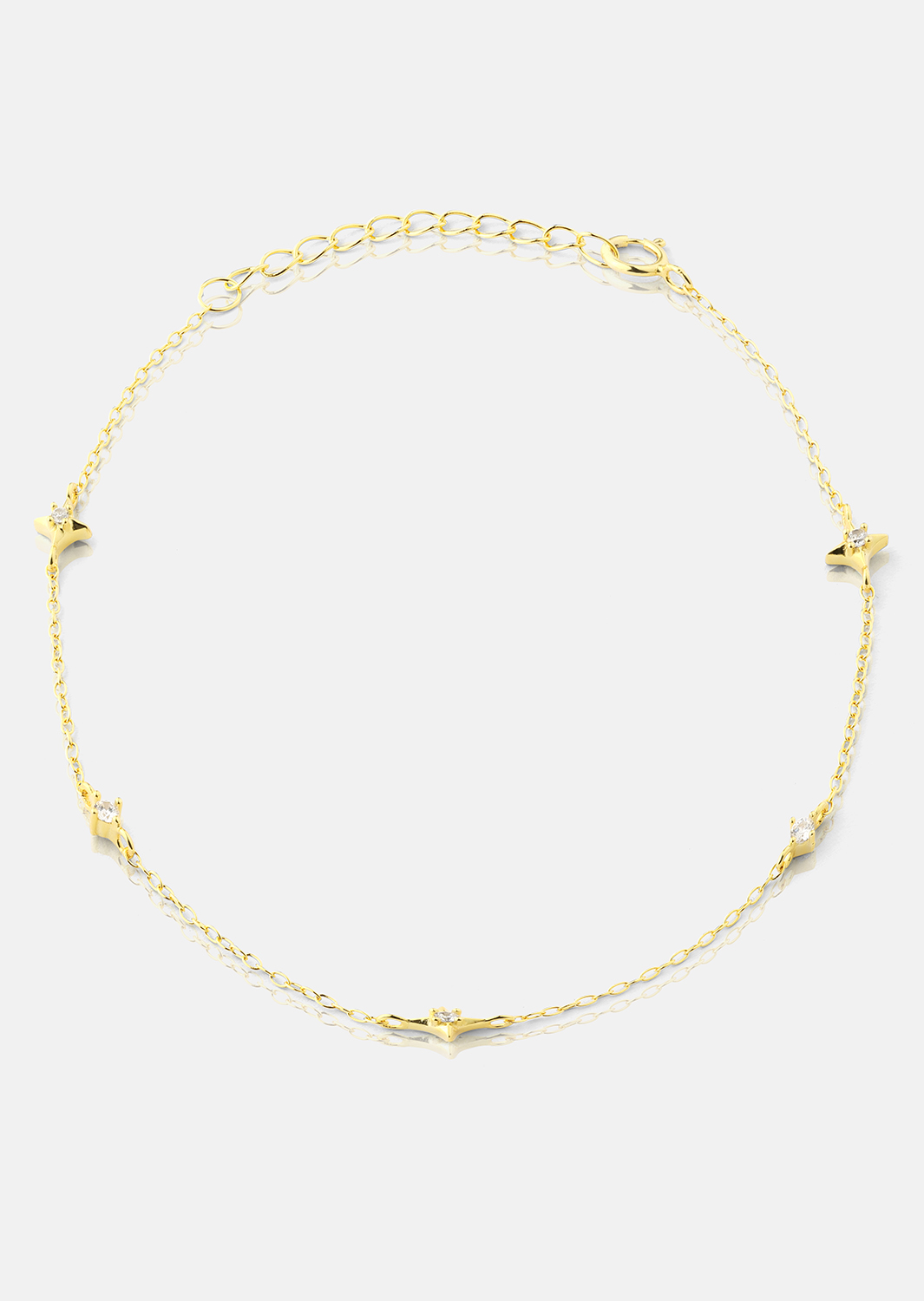 Bransoletka Starlight Charm - 18k Gold Plated