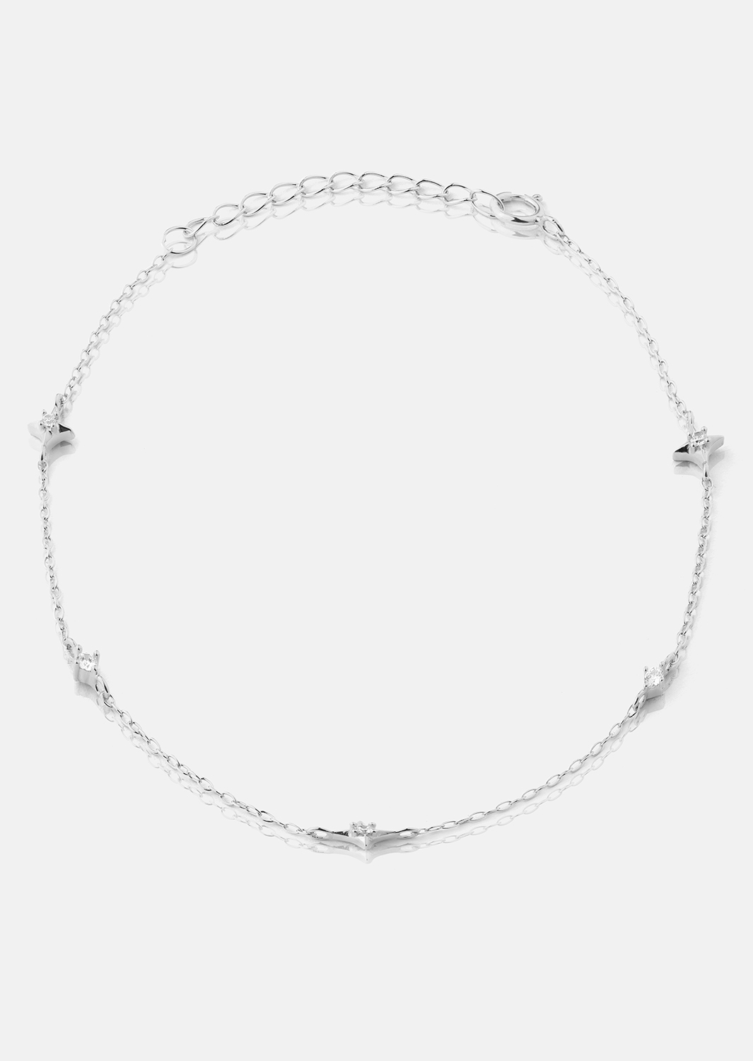 Bransoletka Starlight Charm - Posrebrzana