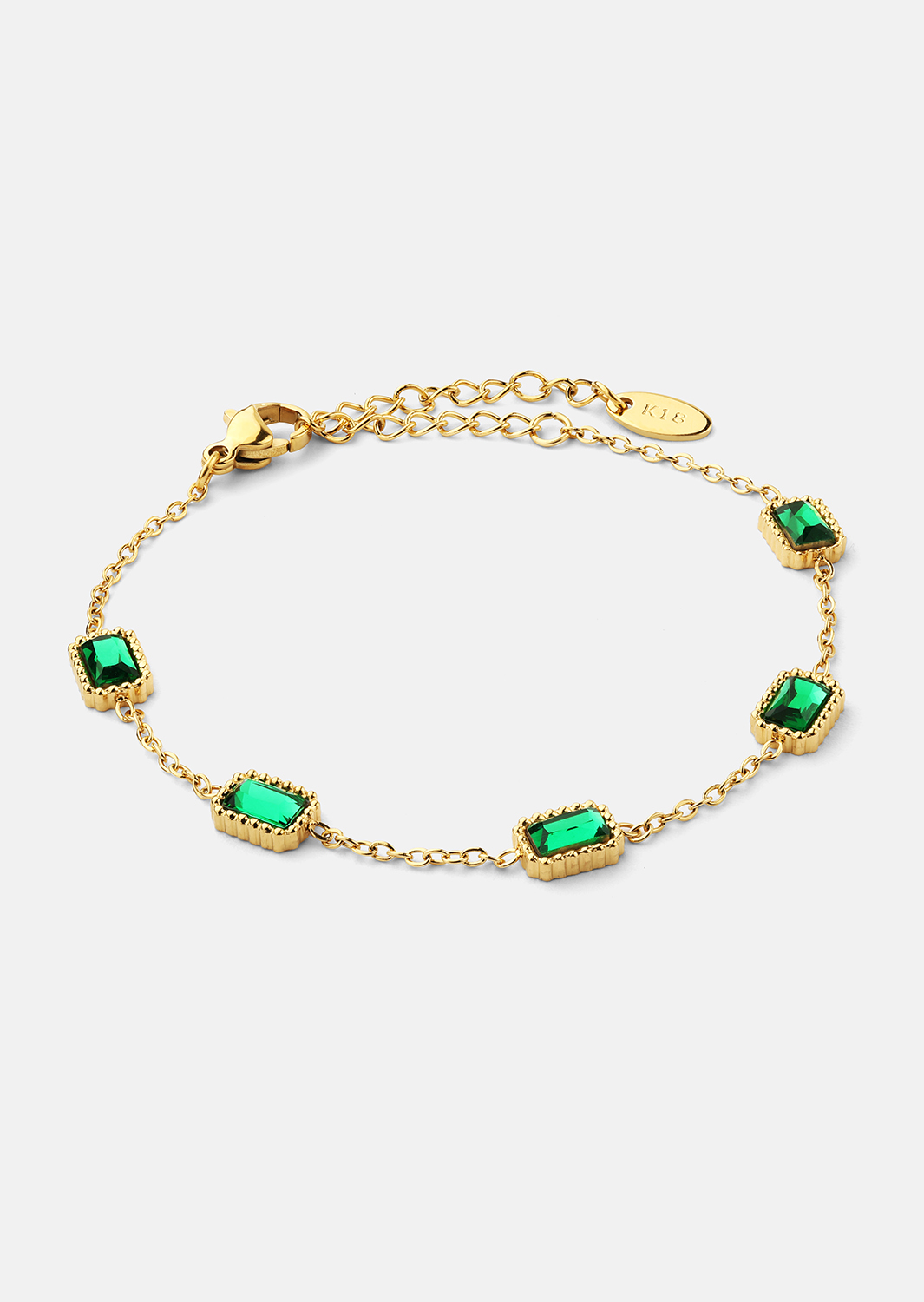 Bransoletka Verdant - 18k Pozłacana