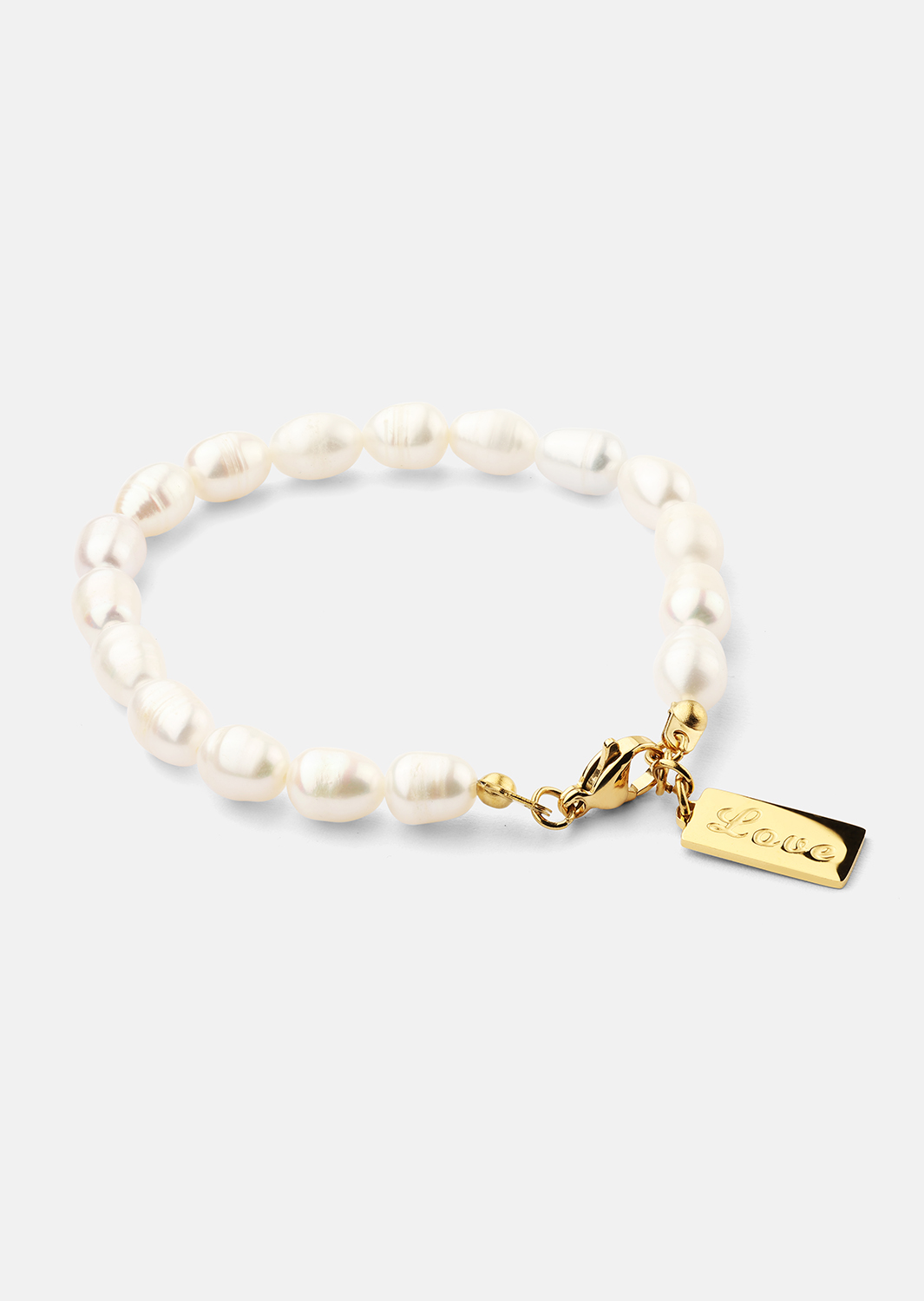 Bransoletka Love Pearl - 18k Pozłacana