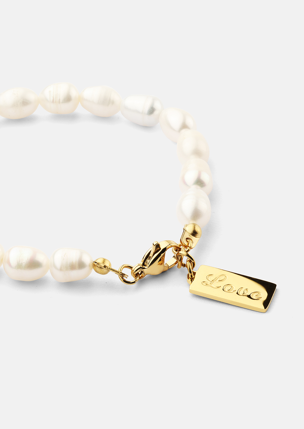Bransoletka Love Pearl - 18k Pozłacana