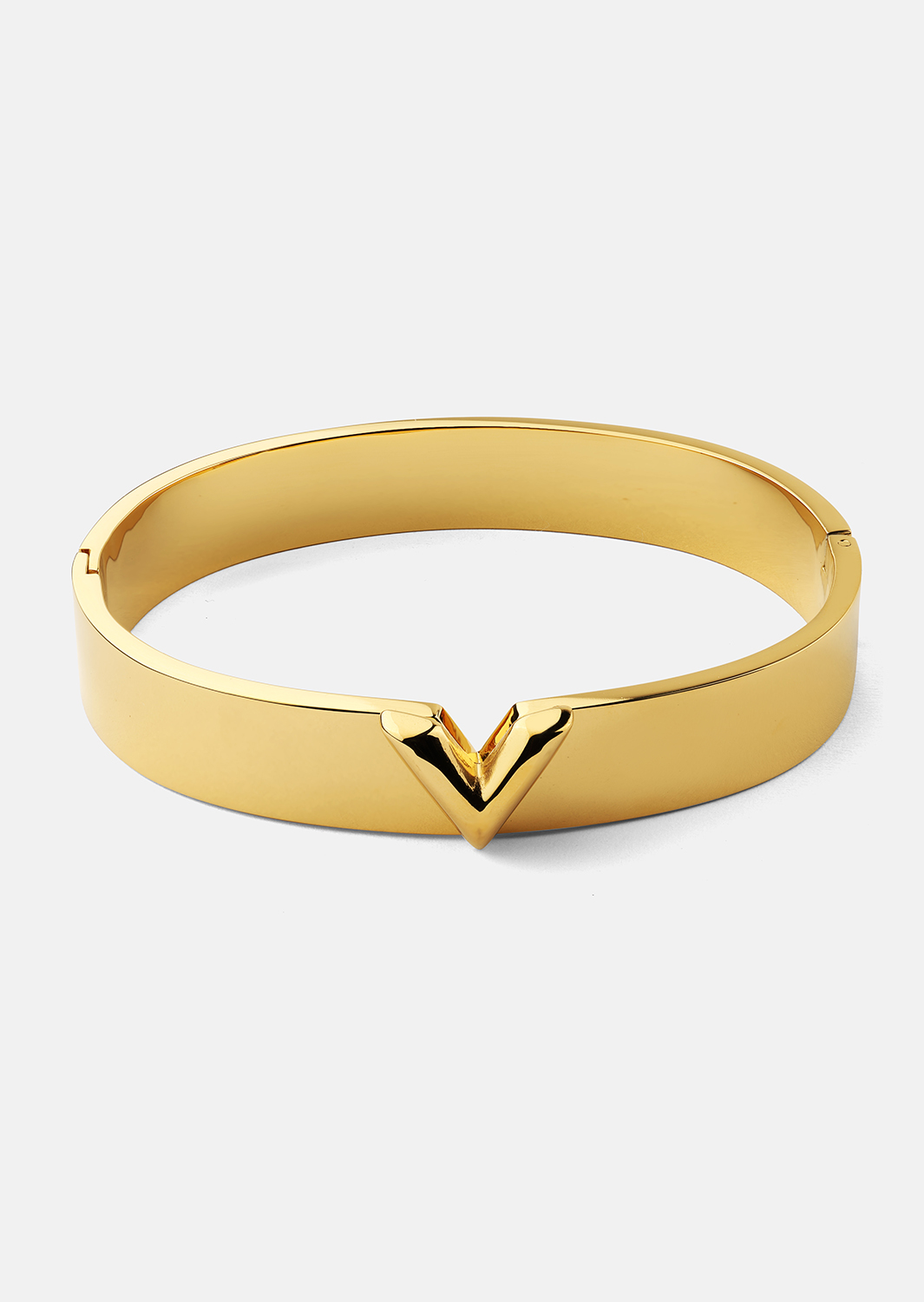 Bransoletka V-Lock - 18k Pozłacana