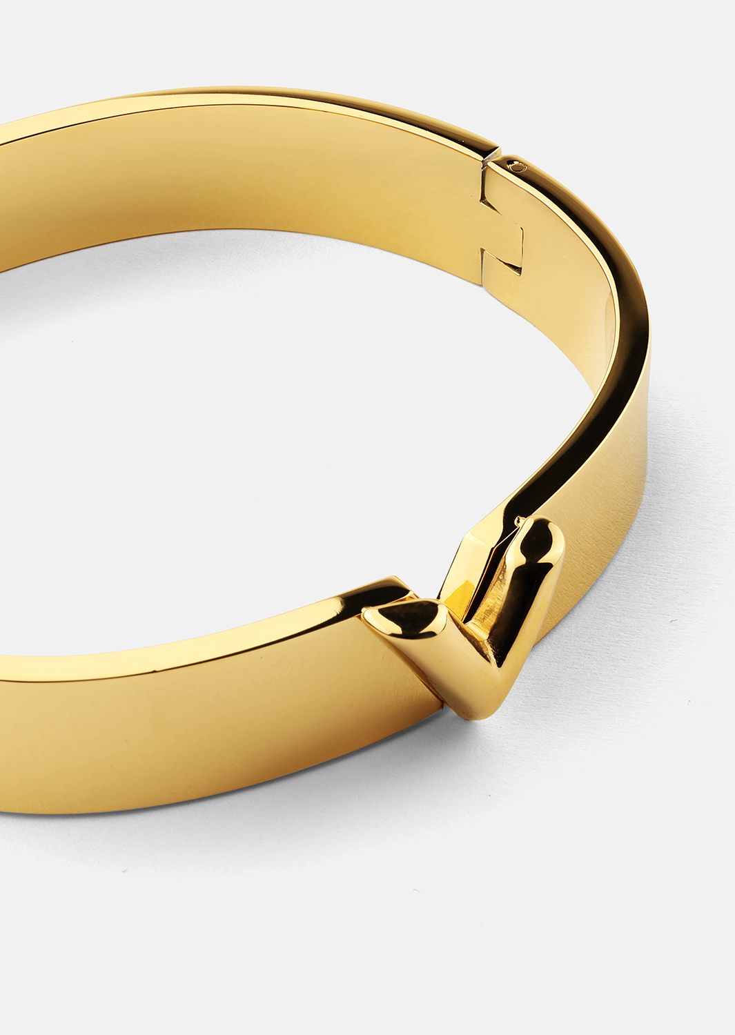 Bransoletka V-Lock - 18k Pozłacana