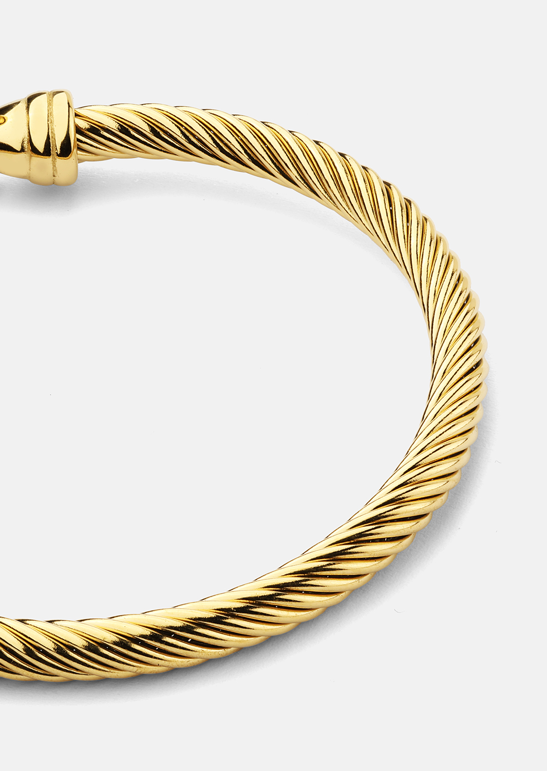 Bransoletka Twistad Elegans - 18k Pozłacana