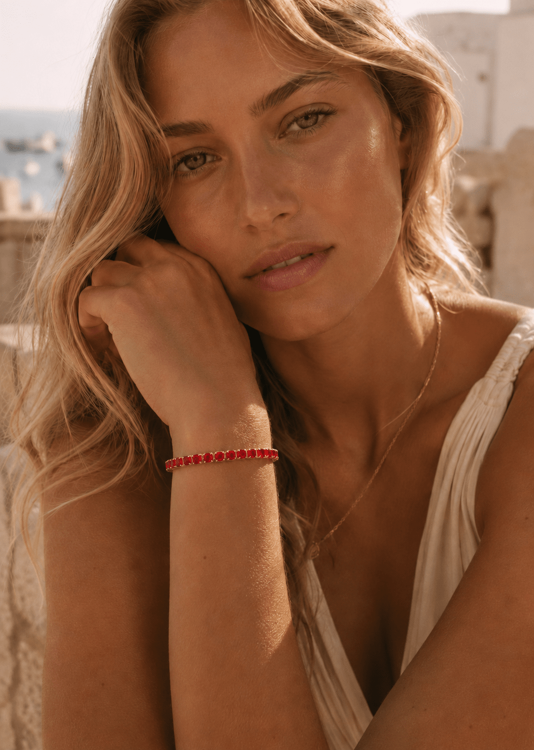 Bransoletka Brillara - 18k Pozłacana