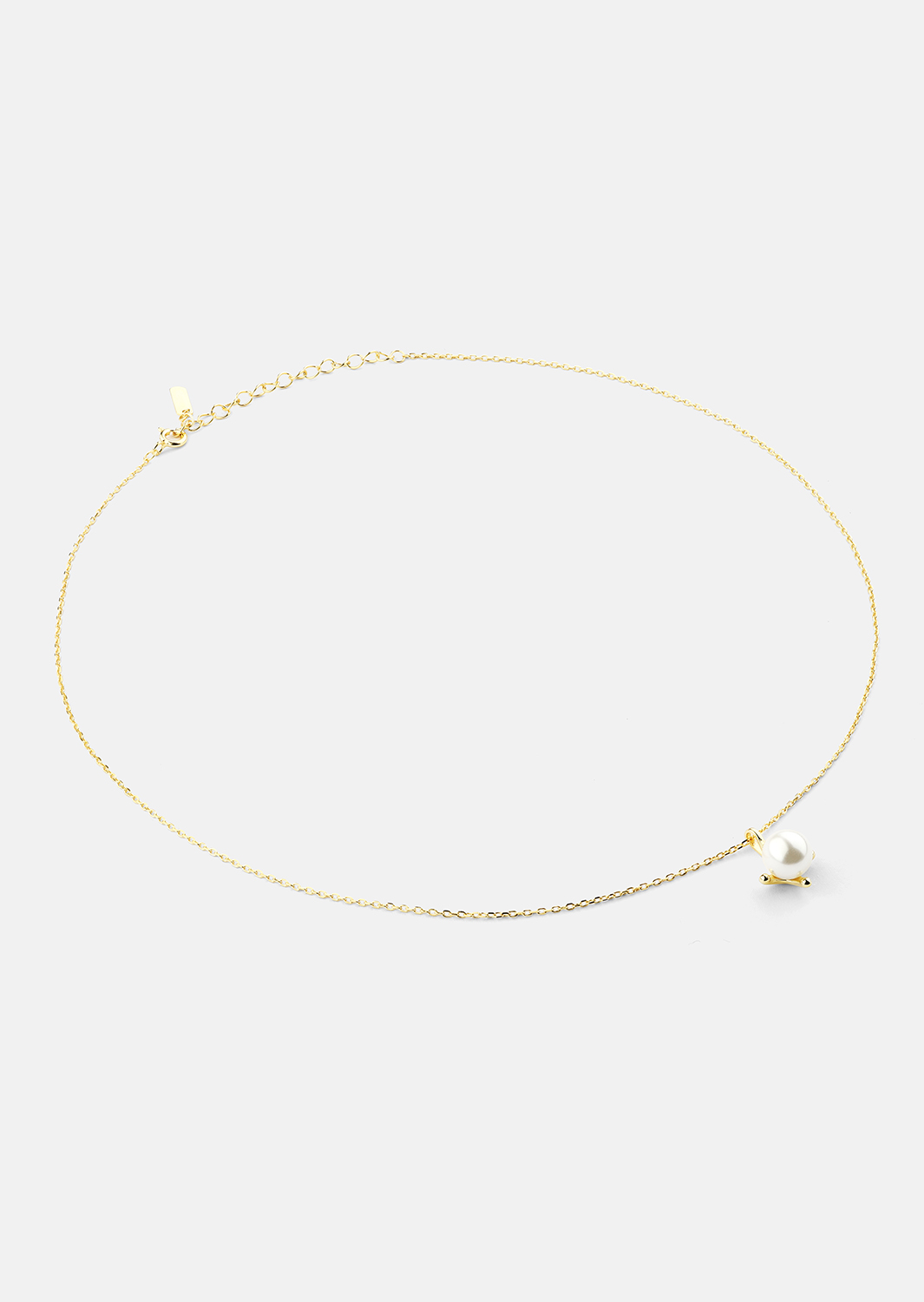 Naszyjnik North Pearl - 18k Pozłacany