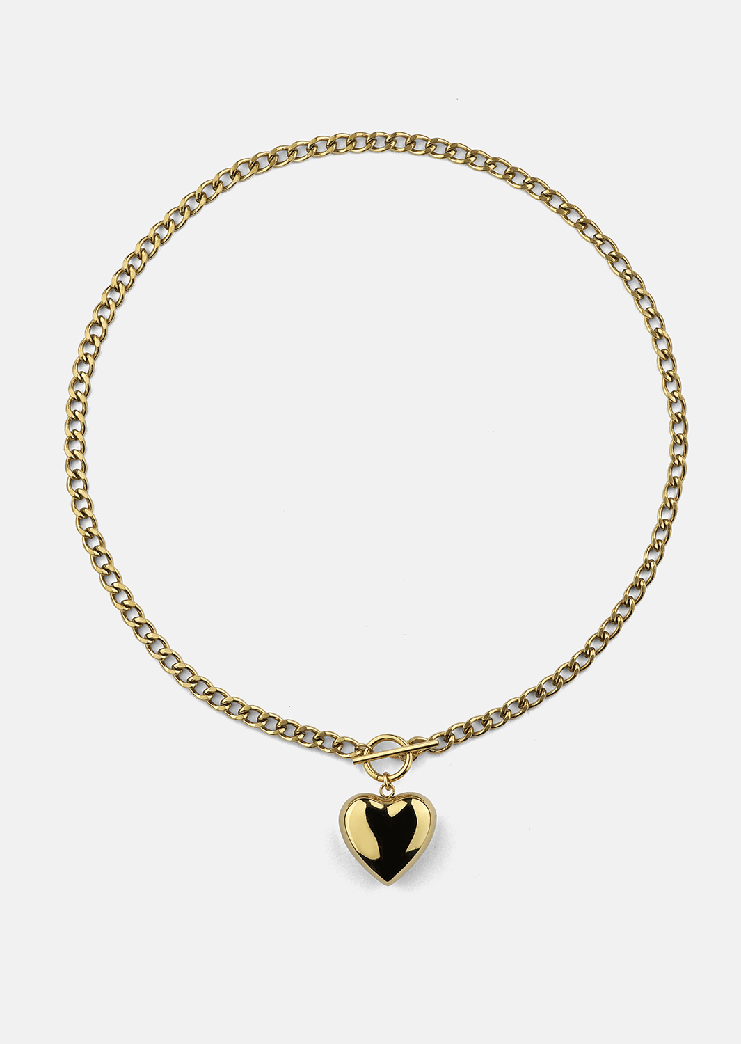 Heart of Gold Charm - 18k Pozłacany