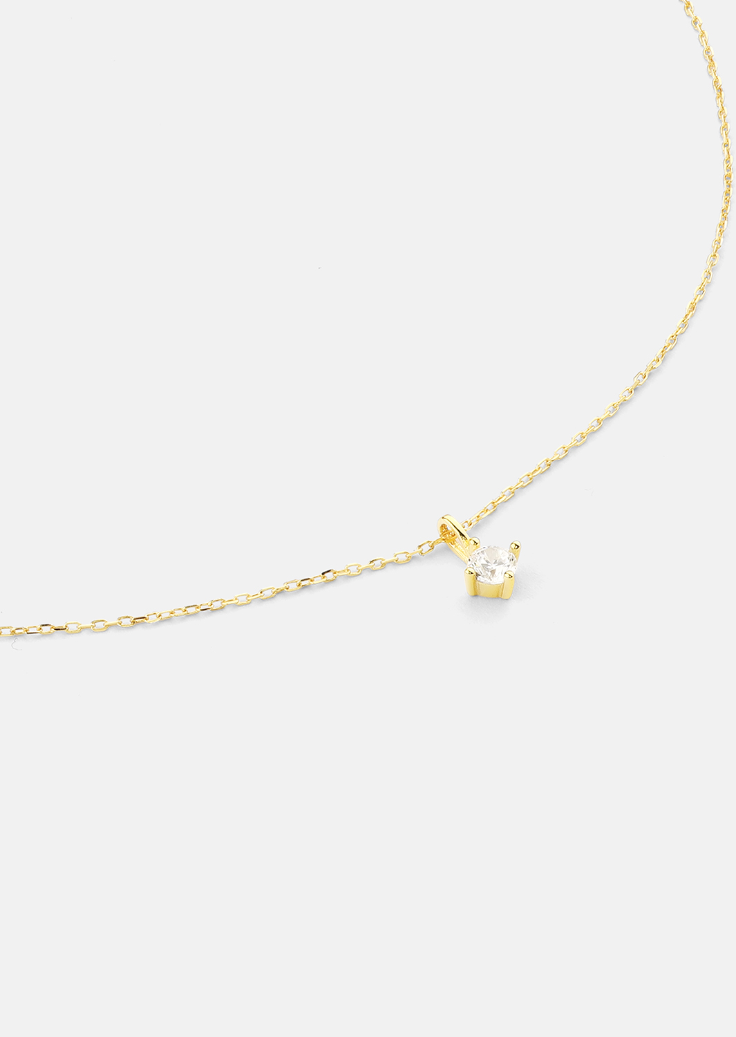 Naszyjnik Twilight Crystal - 18k Pozłacany
