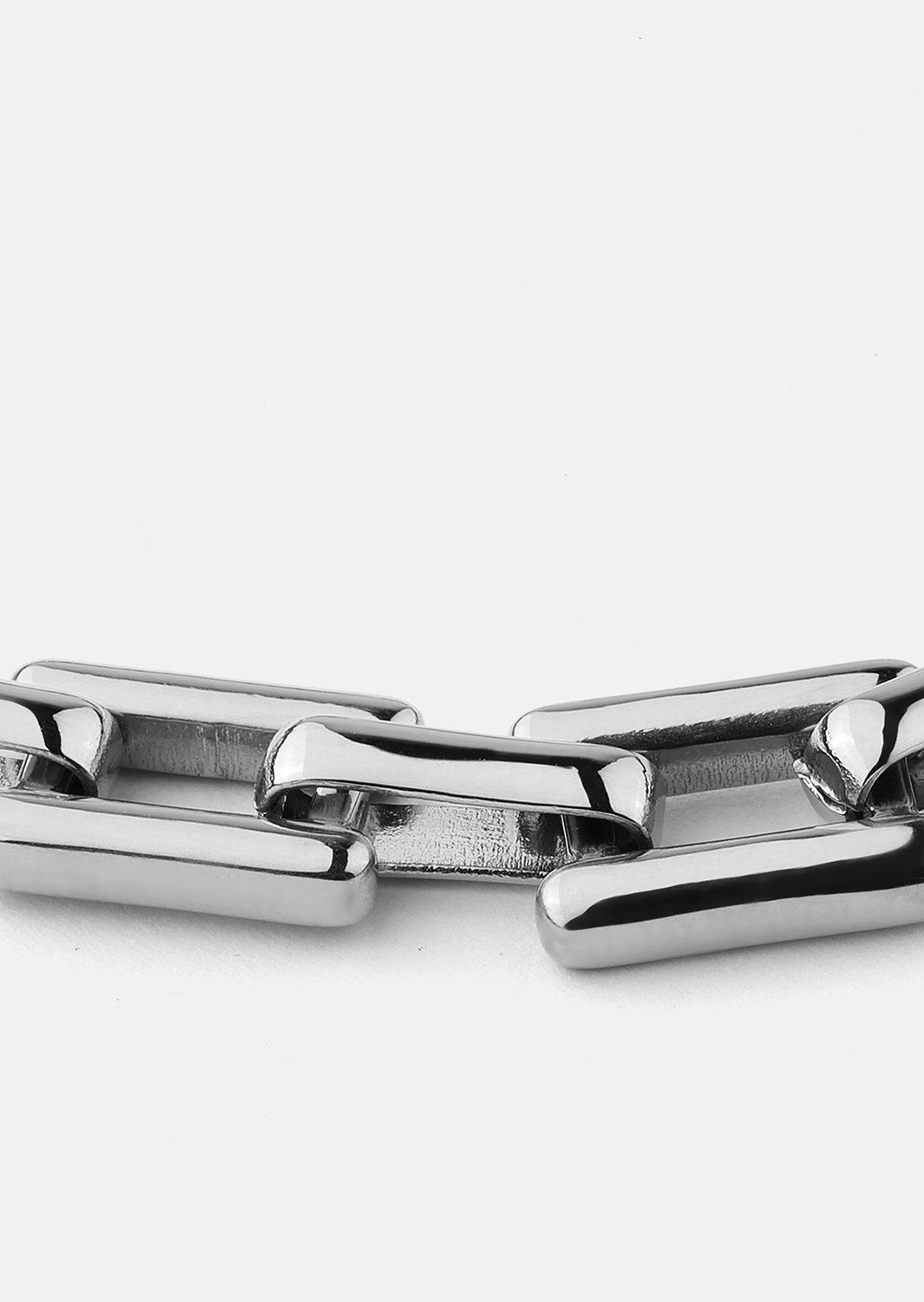 Bransoletka Luxe Link - Posrebrzana
