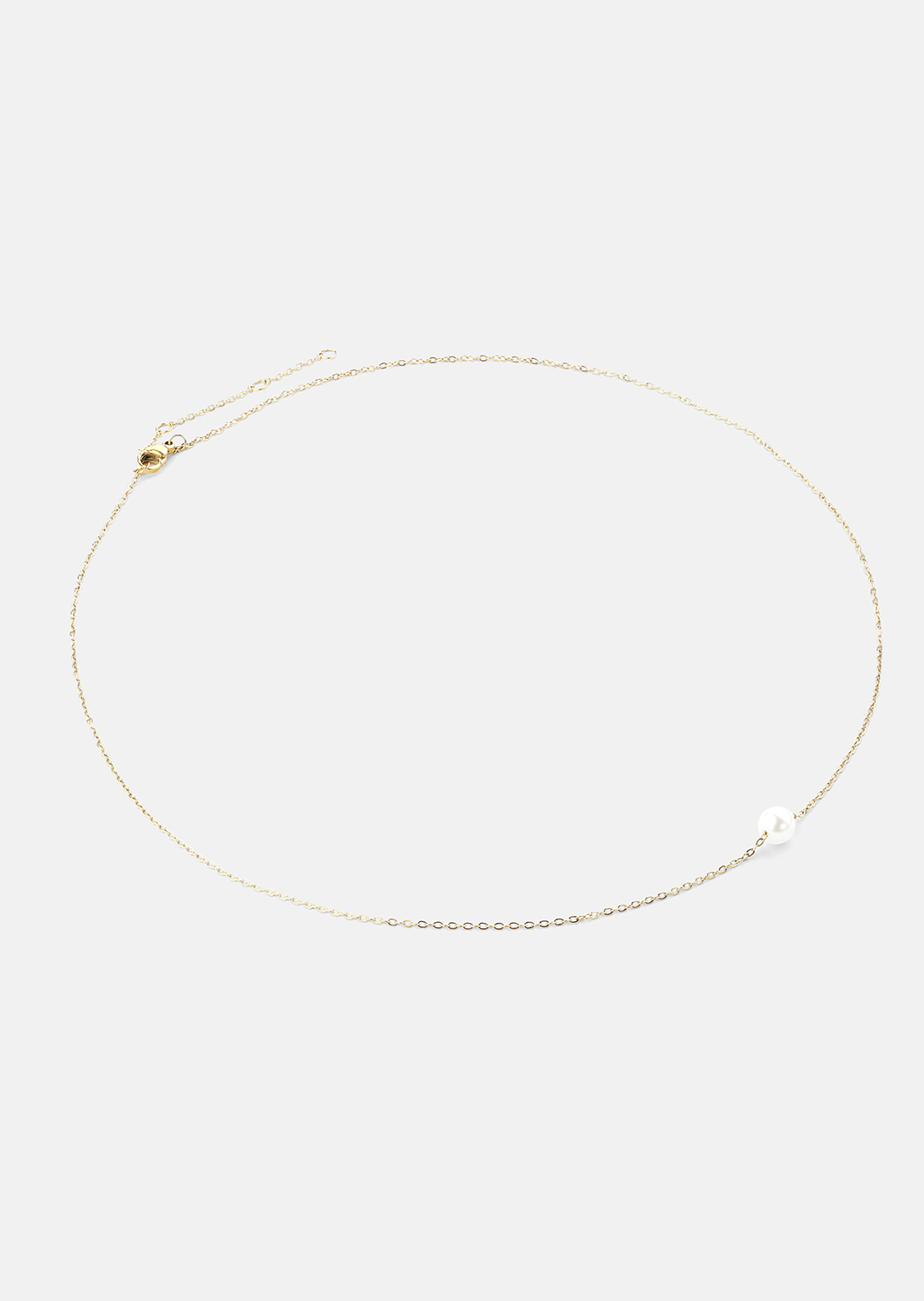 Naszyjnik Mini Pearl - 18k Pozłacany